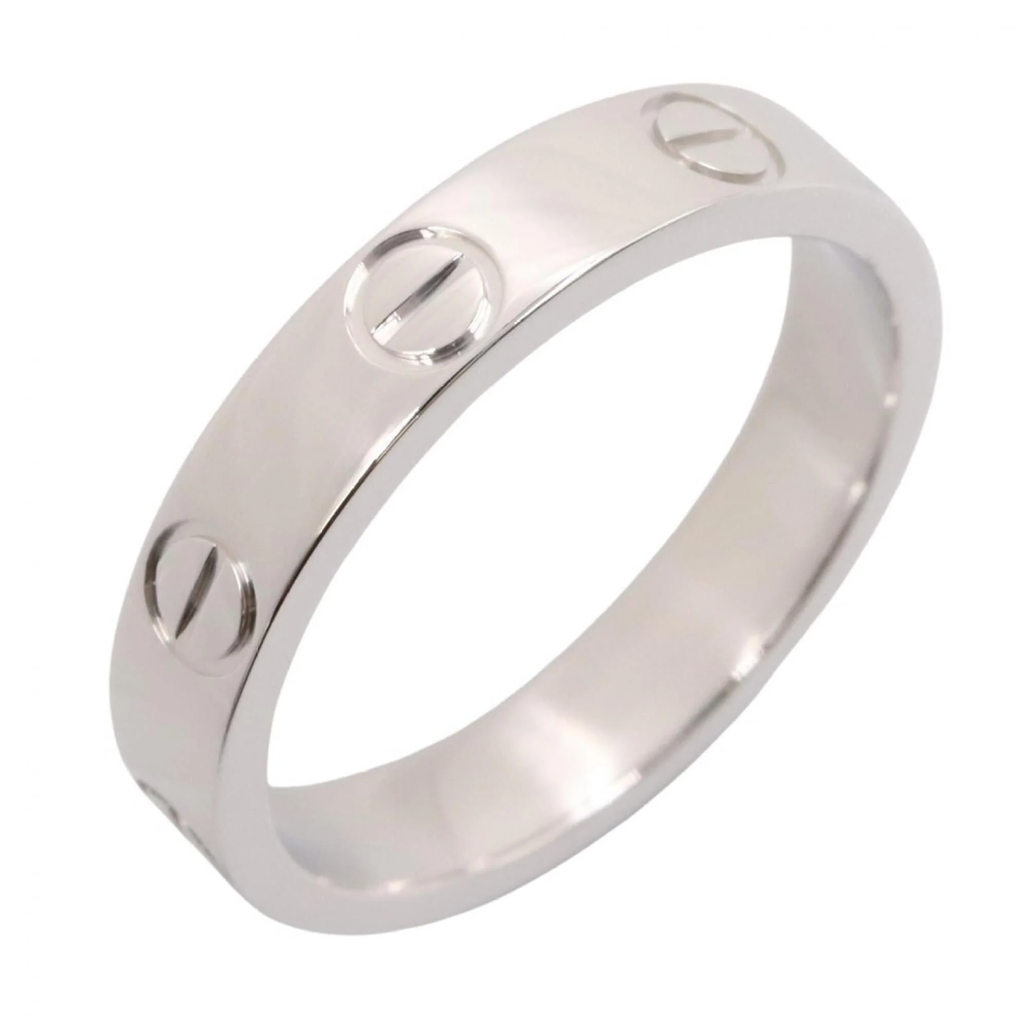 Love Ring 18K White Gold Mini