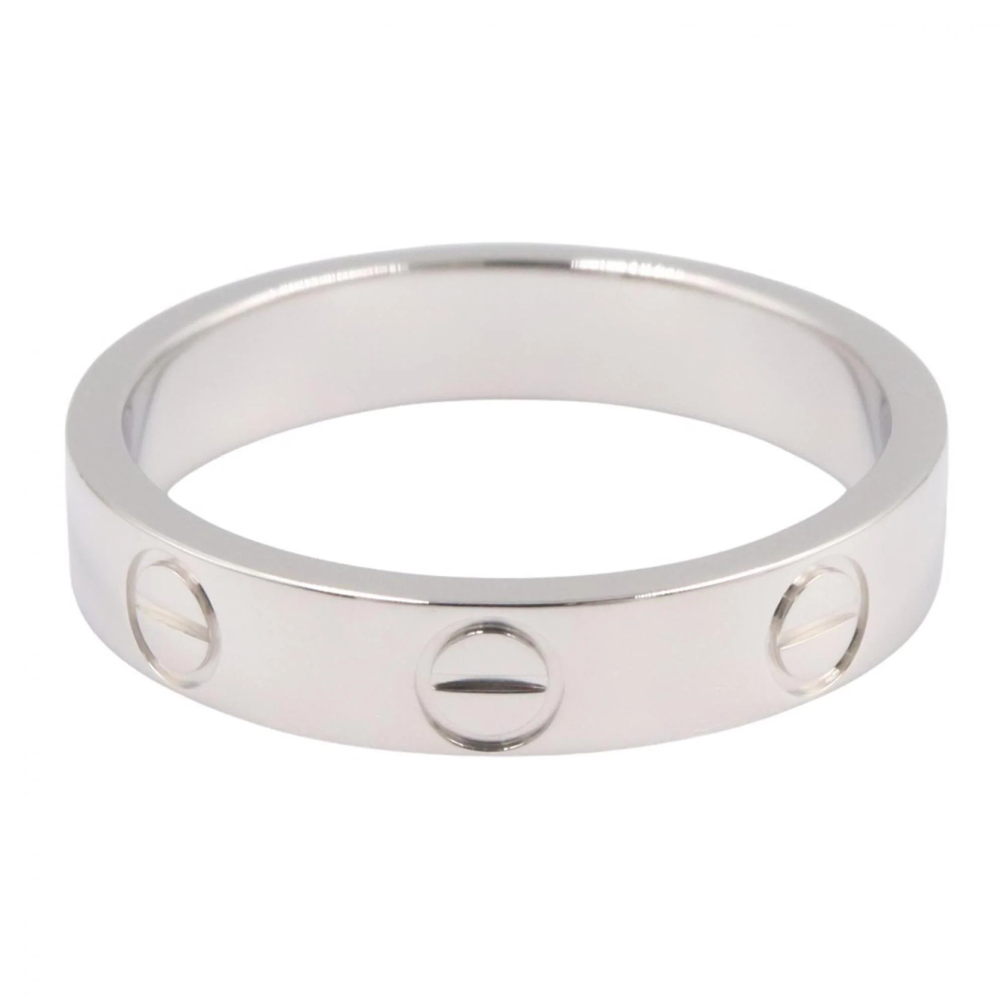 Love Ring 18K White Gold Mini - Image 2