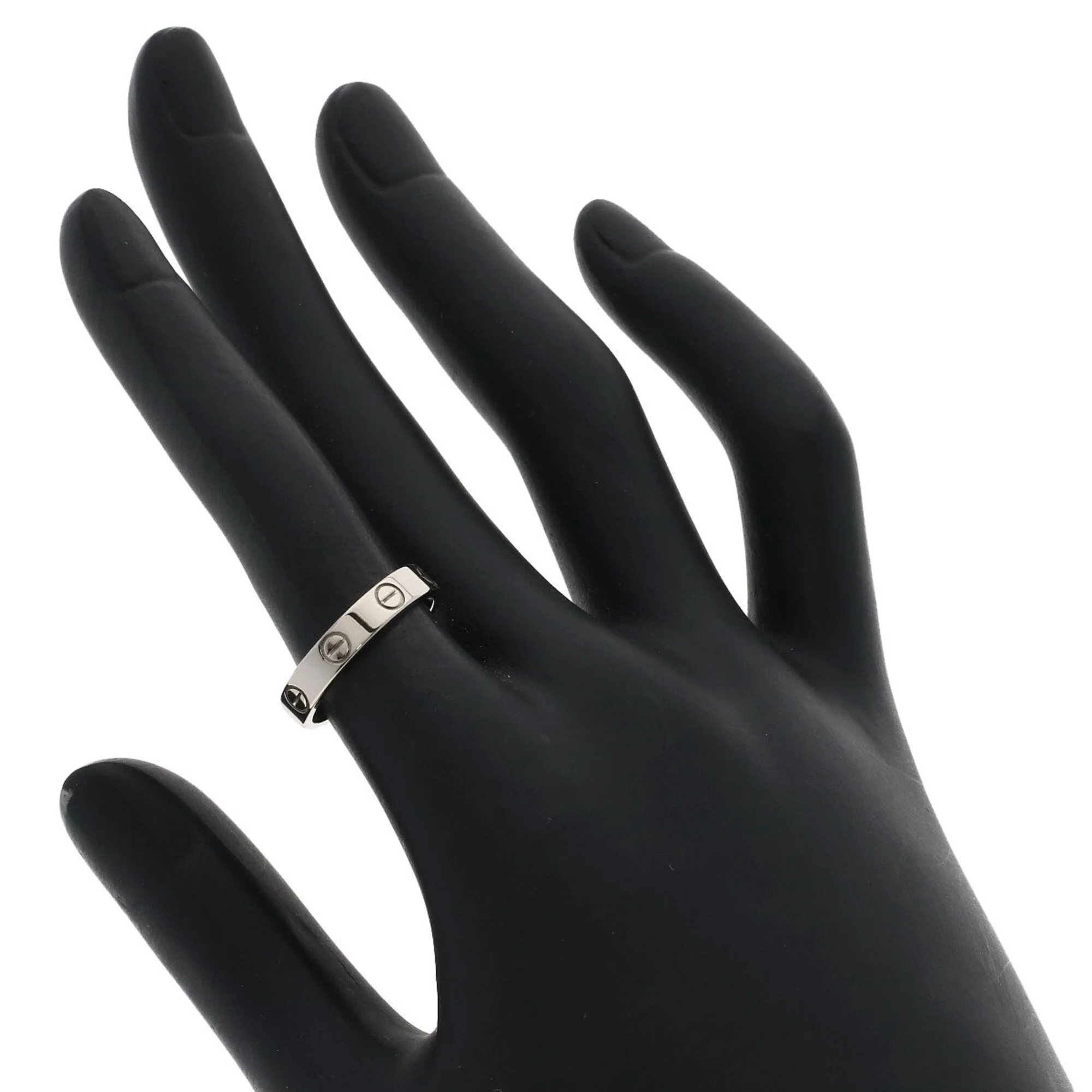 Love Ring 18K White Gold Mini - Image 5