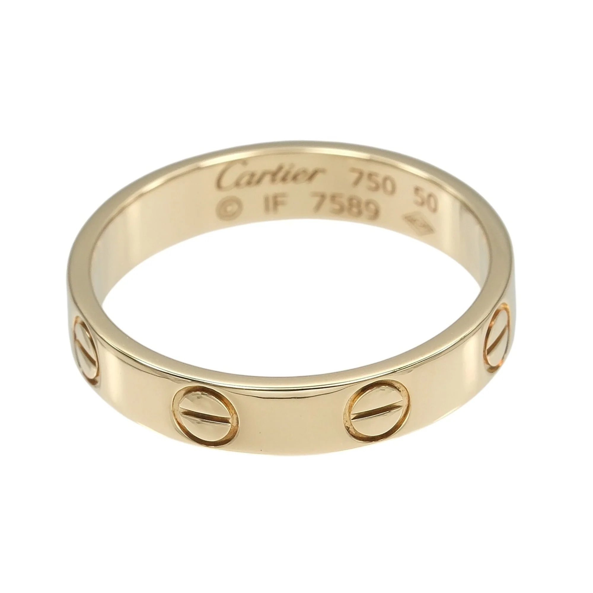Love Ring 18K Yellow Gold - Image 5