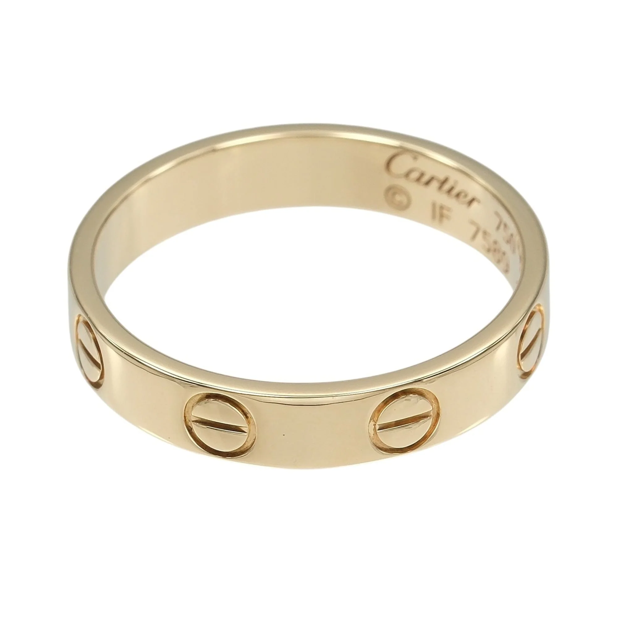 Love Ring 18K Yellow Gold - Image 7