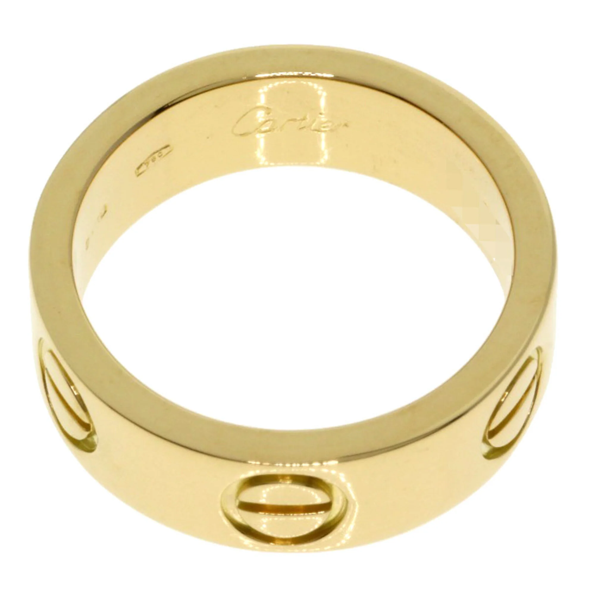 Love Ring 18K Yellow Gold - Image 4