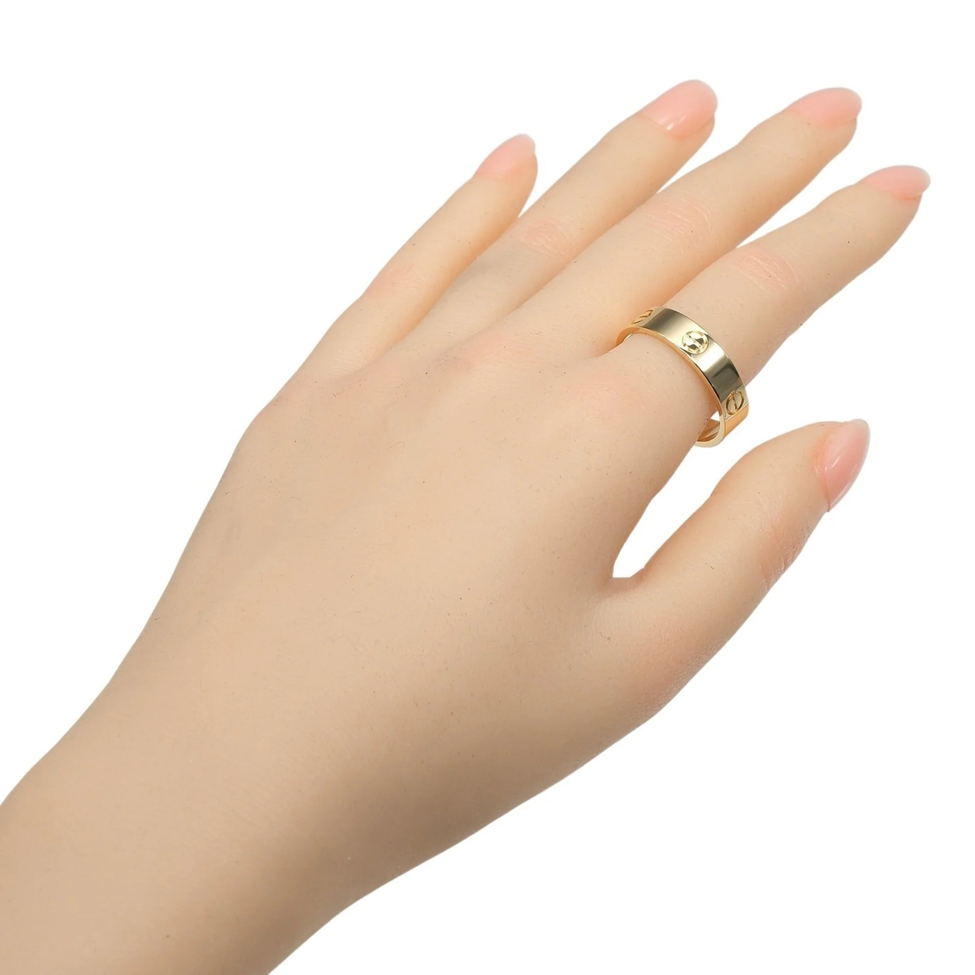 Love Ring 18K Yellow Gold - Image 2