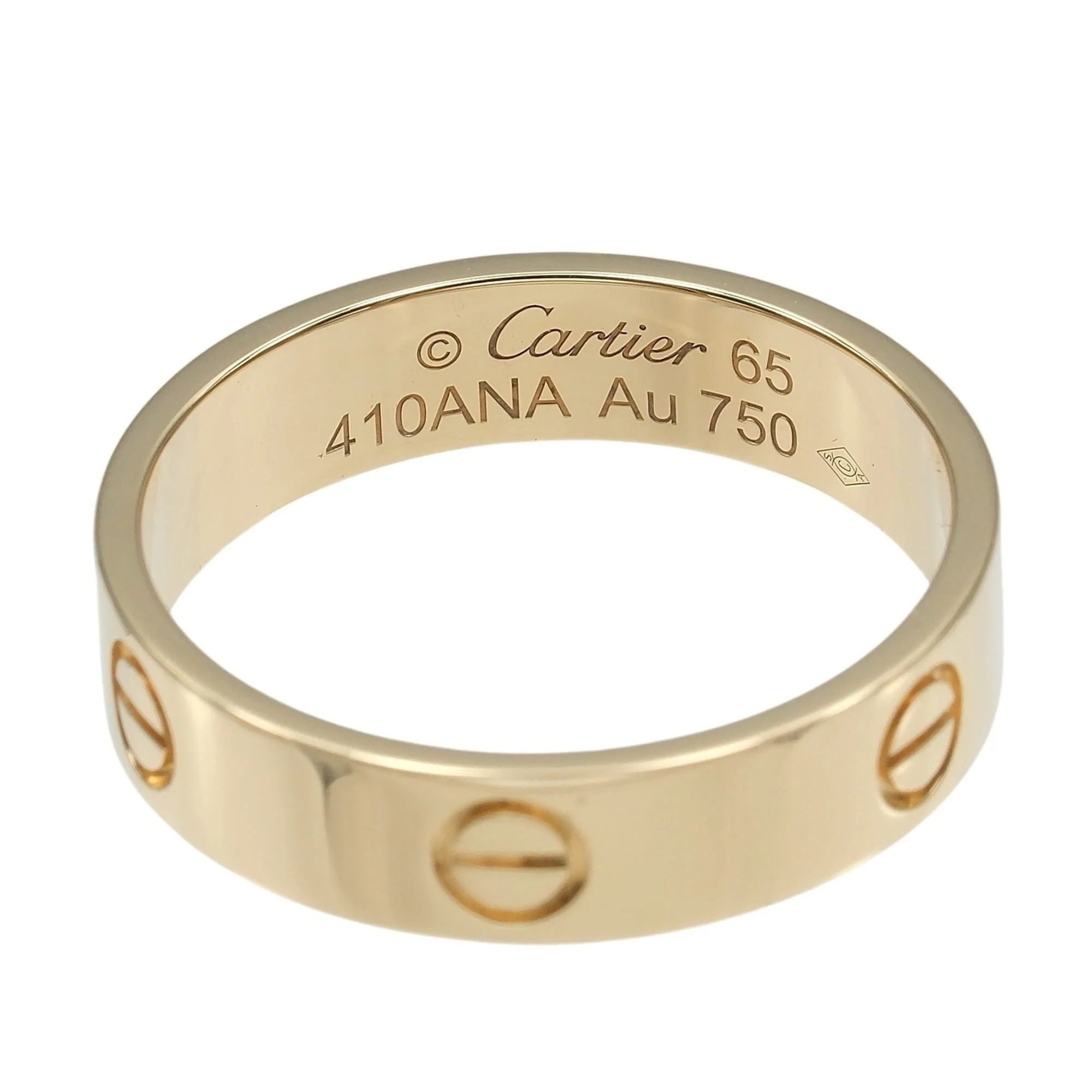 Love Ring 18K Yellow Gold - Image 4