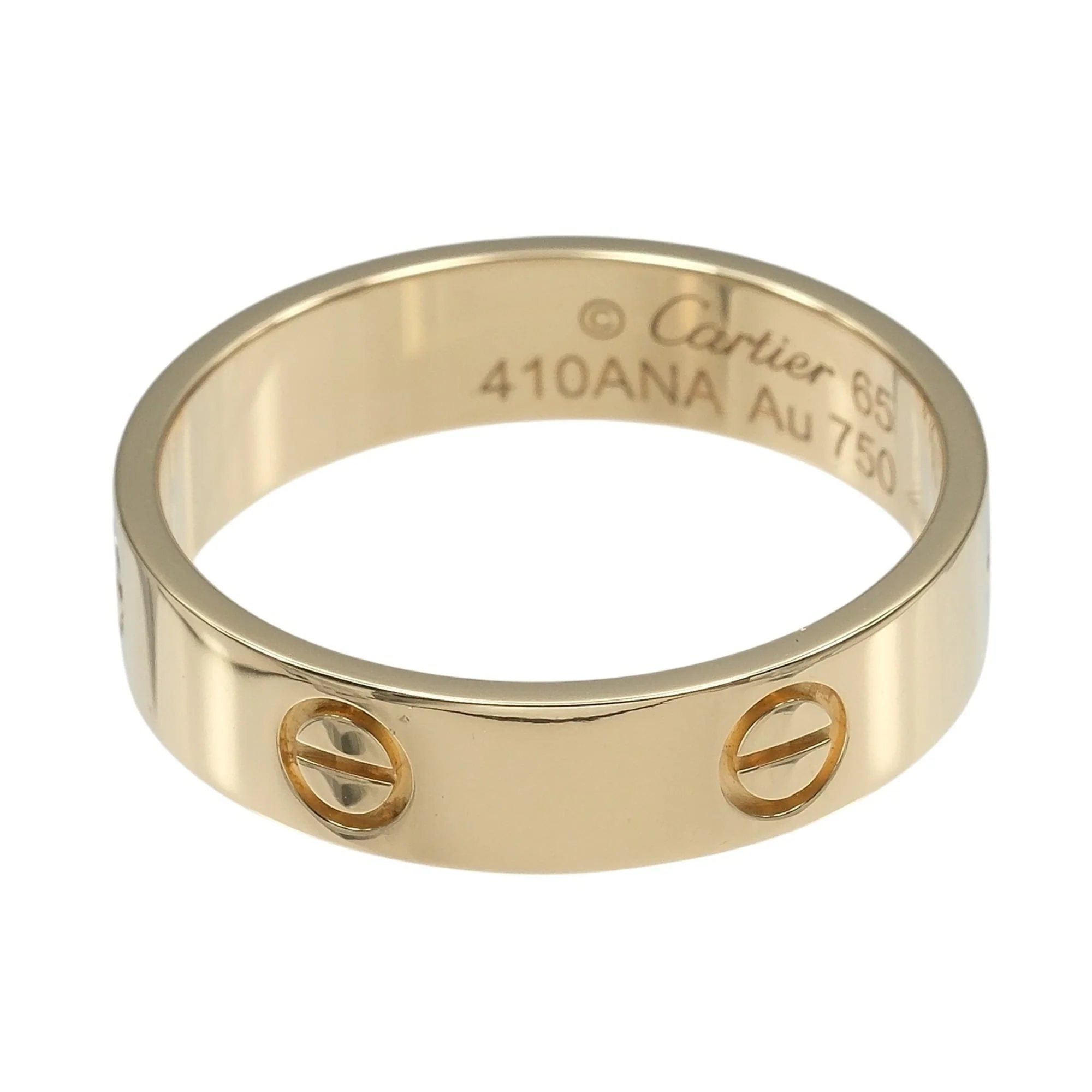 Love Ring 18K Yellow Gold - Image 5