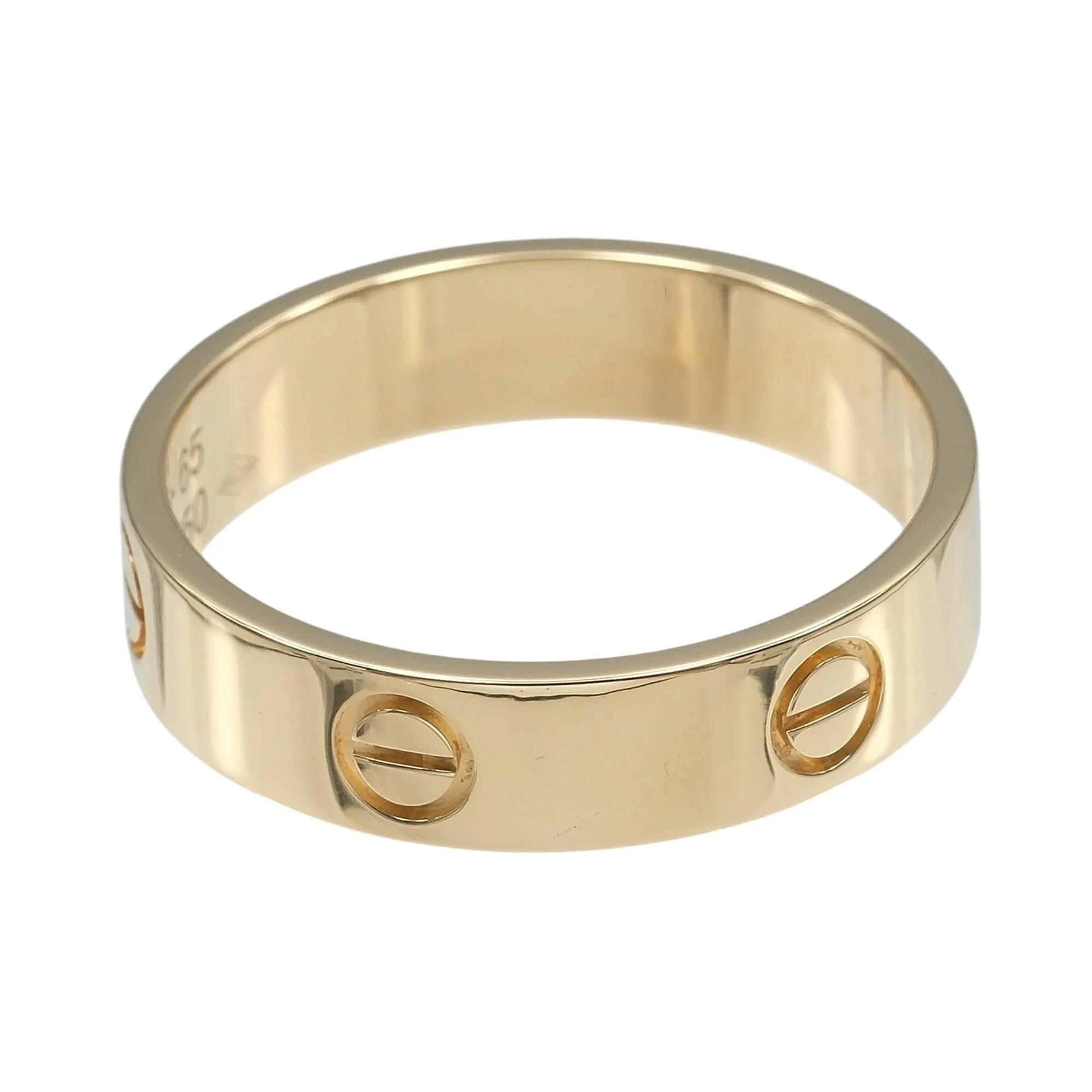 Love Ring 18K Yellow Gold - Image 6