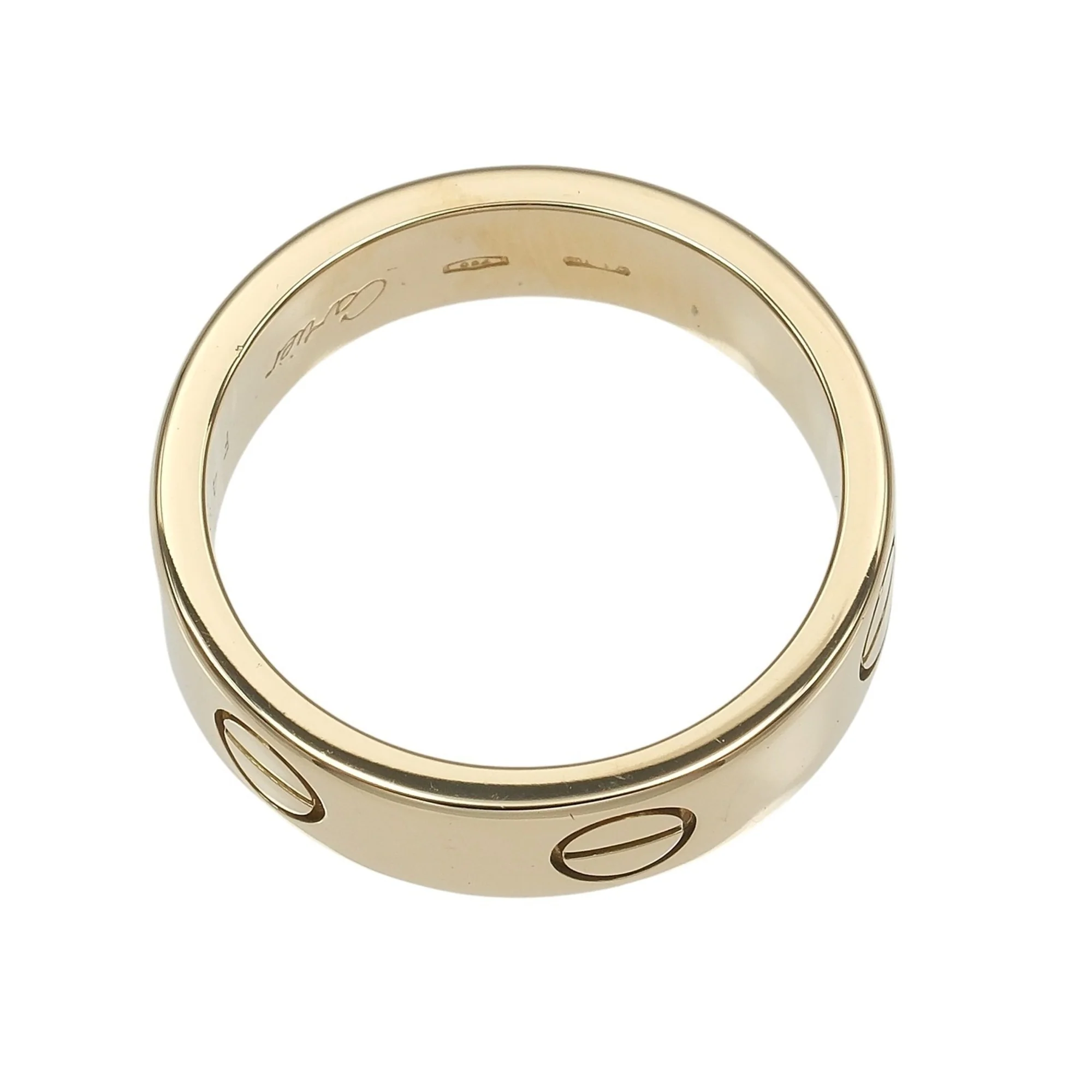 Love Ring 18K Yellow Gold - Image 9