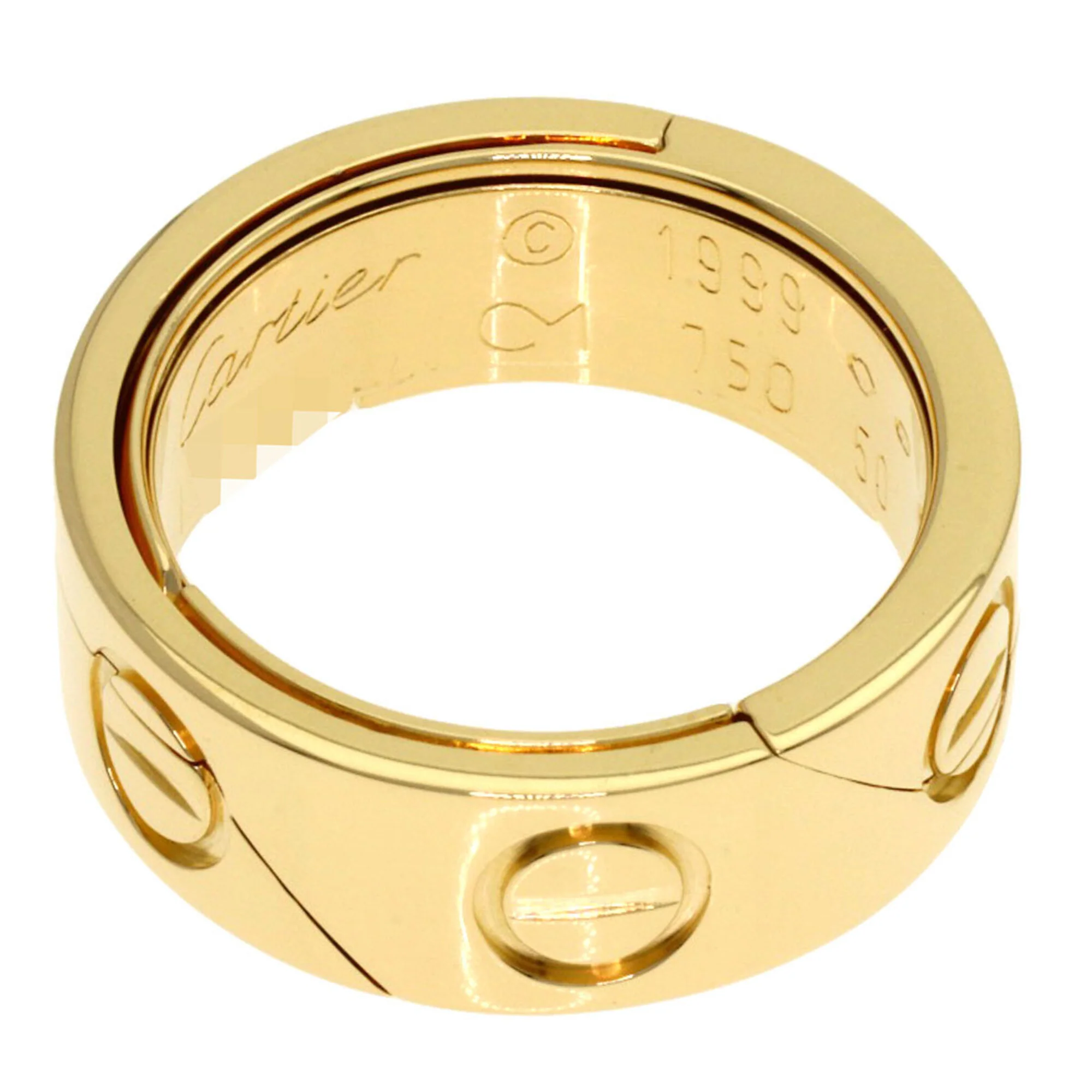 Love Ring 18K Yellow Gold - Image 4