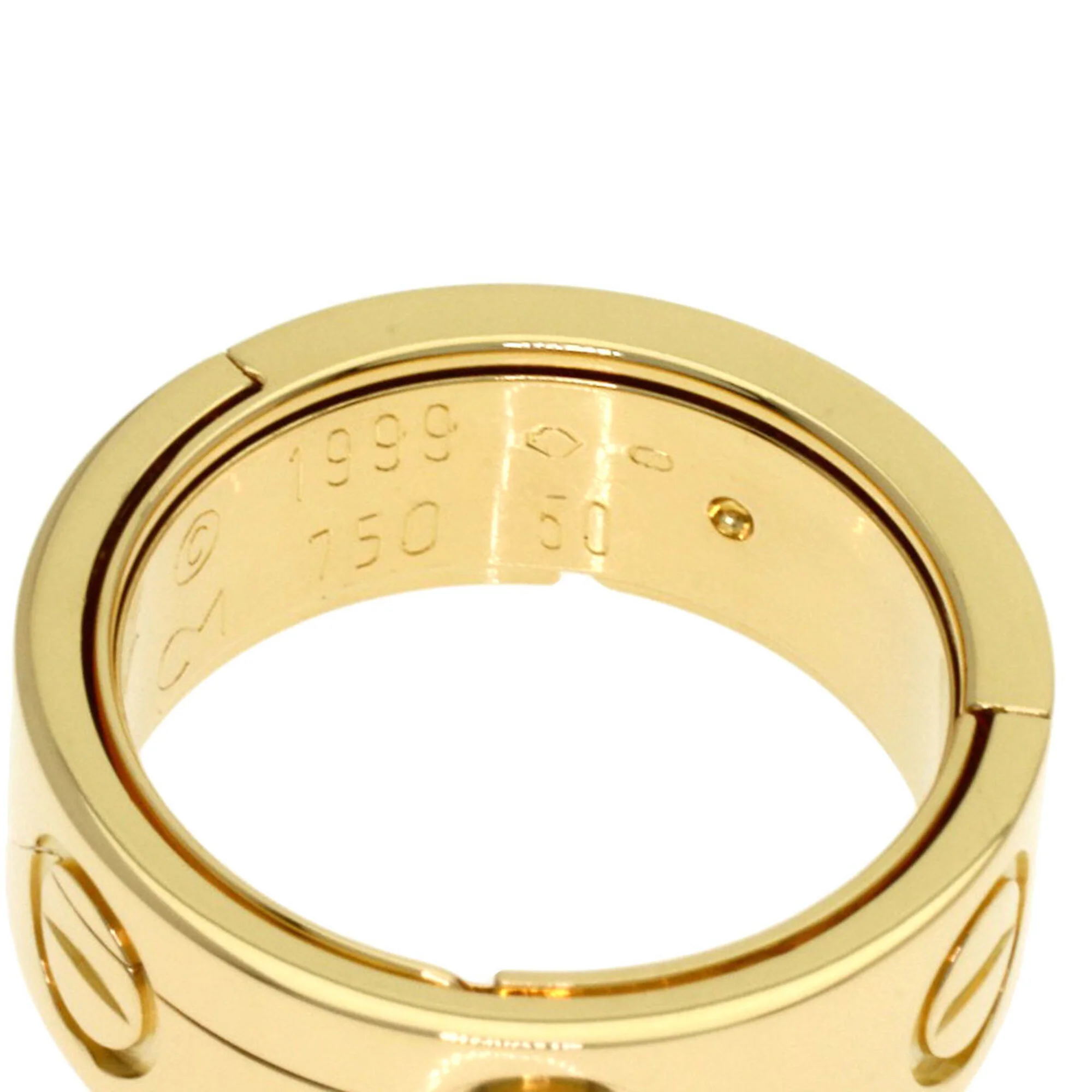 Love Ring 18K Yellow Gold - Image 5