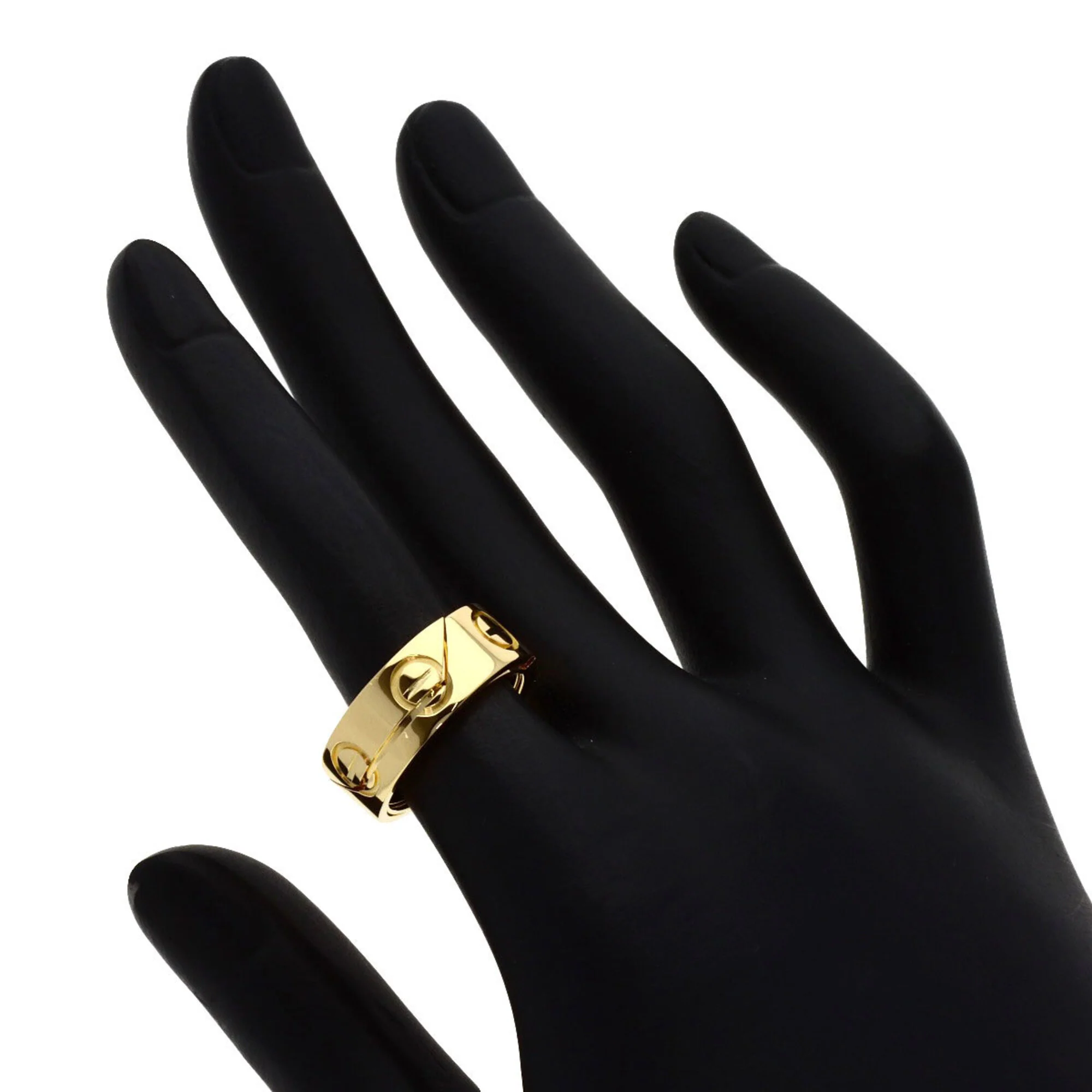 Love Ring 18K Yellow Gold - Image 7