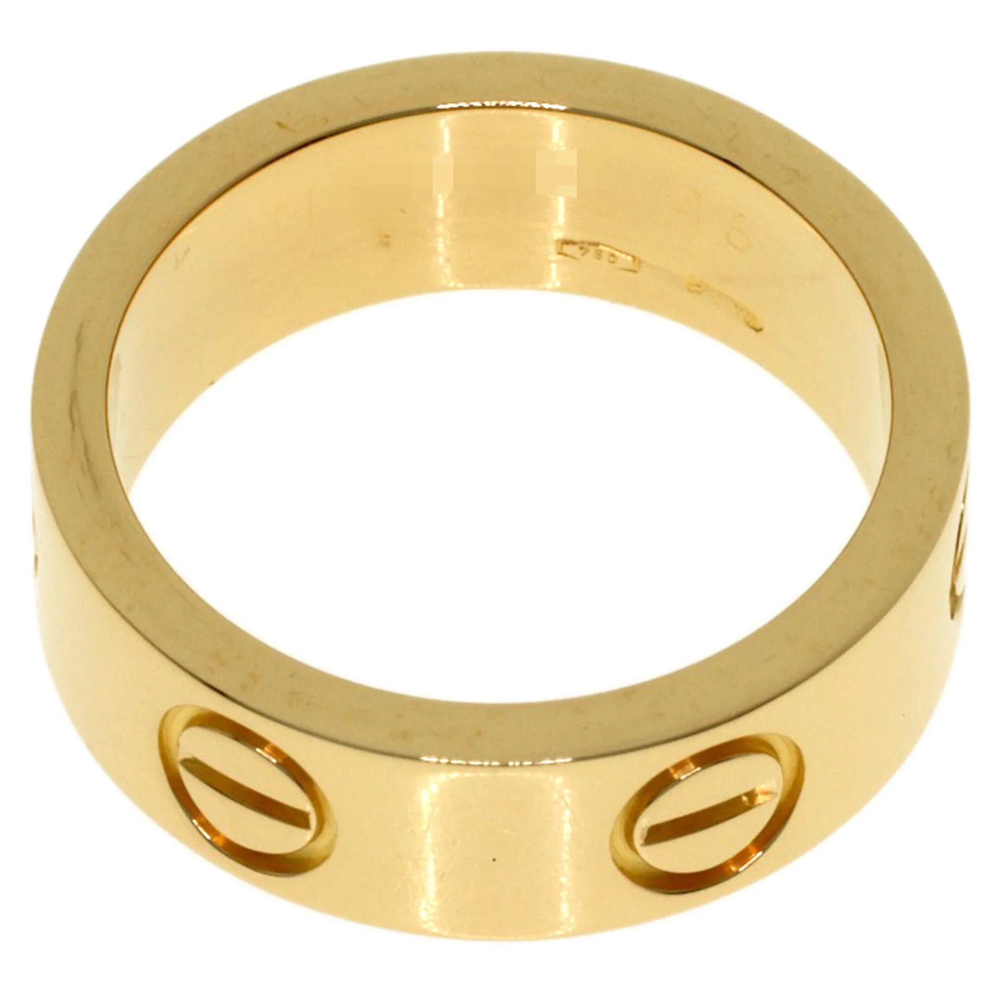 Love Ring 18K Yellow Gold - Image 4