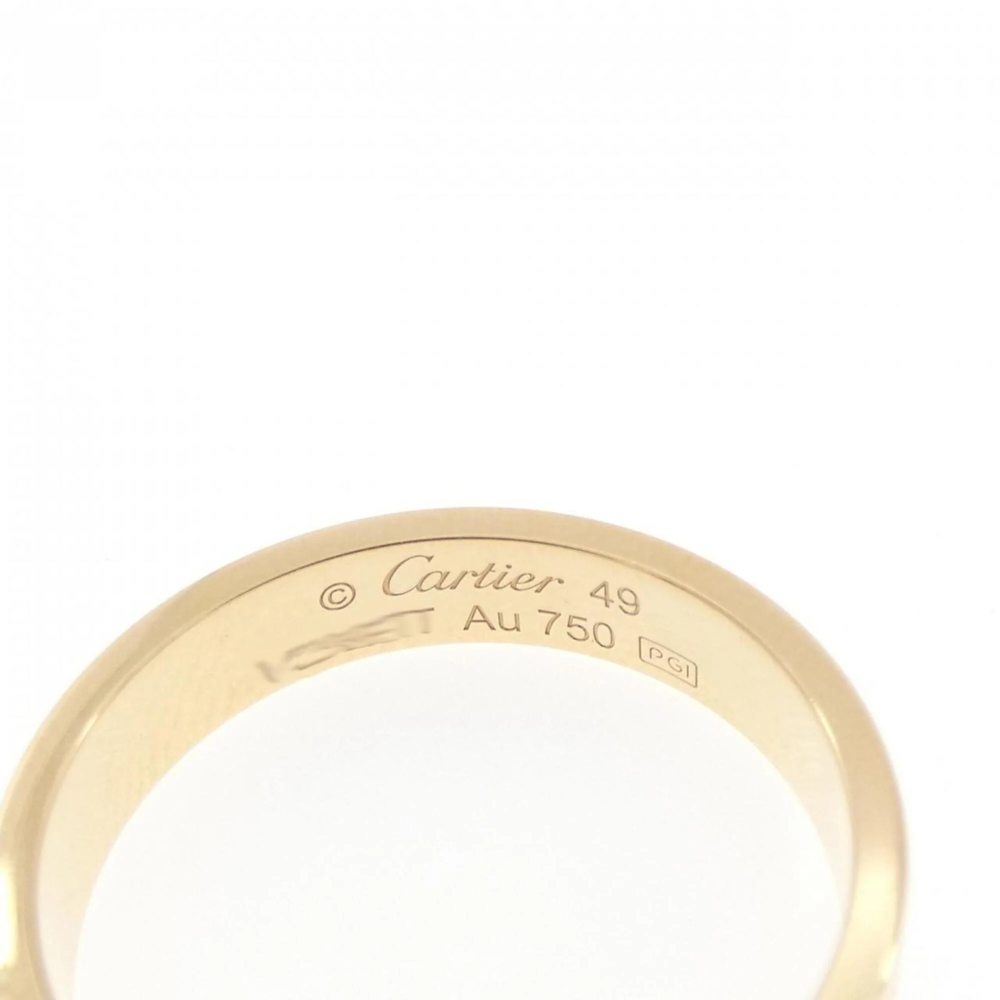 Love Ring 18K Yellow Gold Mini - Image 3