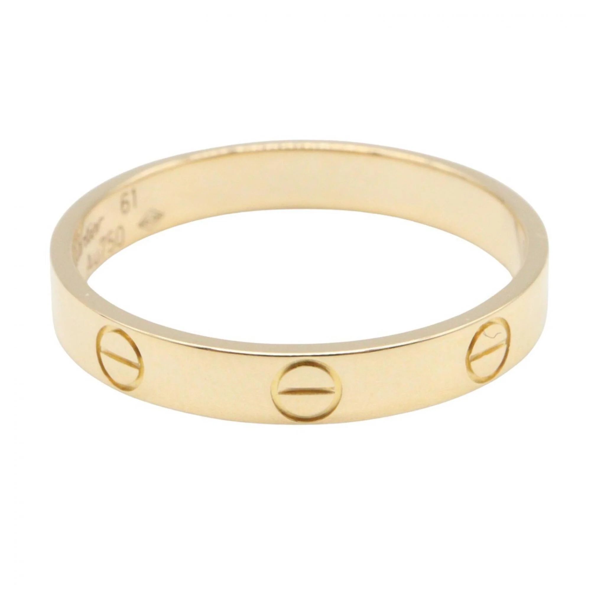 Love Ring 18K Yellow Gold Mini - Image 2