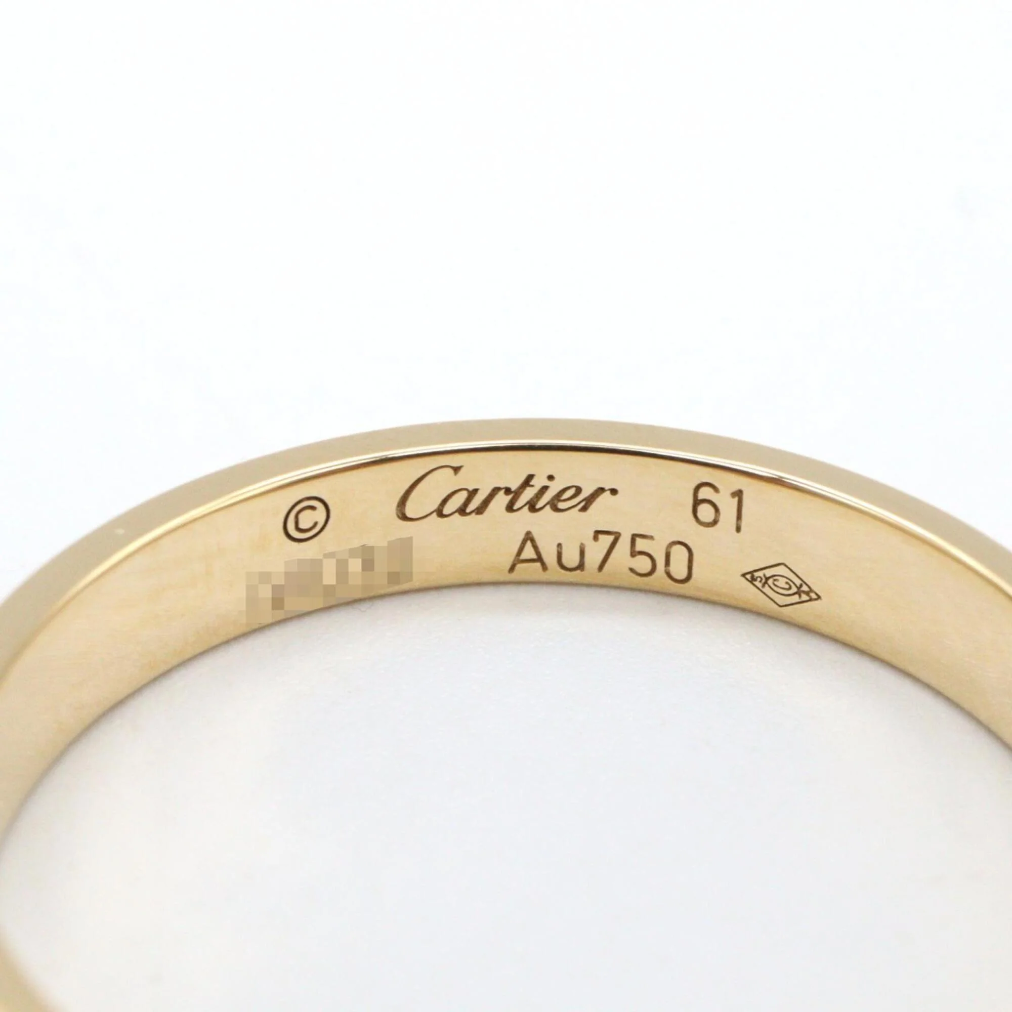 Love Ring 18K Yellow Gold Mini - Image 3