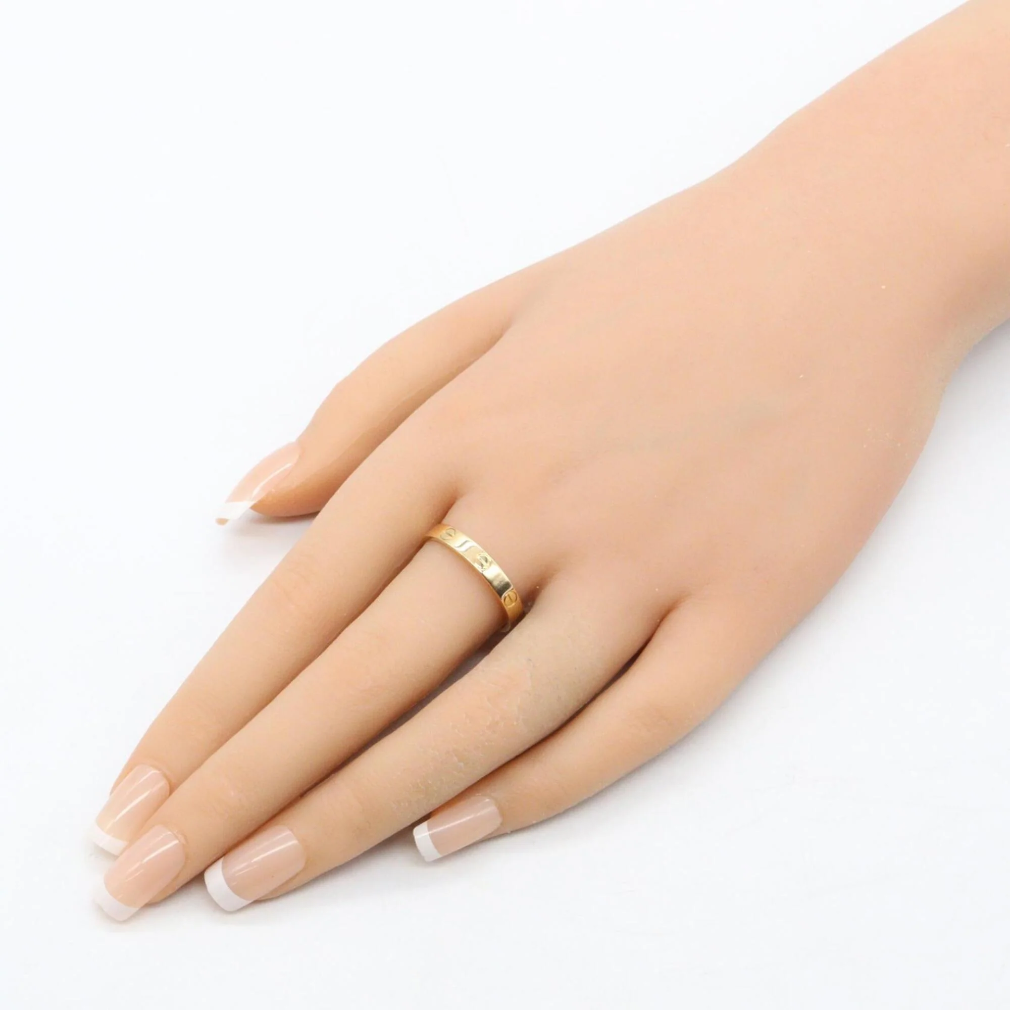 Love Ring 18K Yellow Gold Mini - Image 7