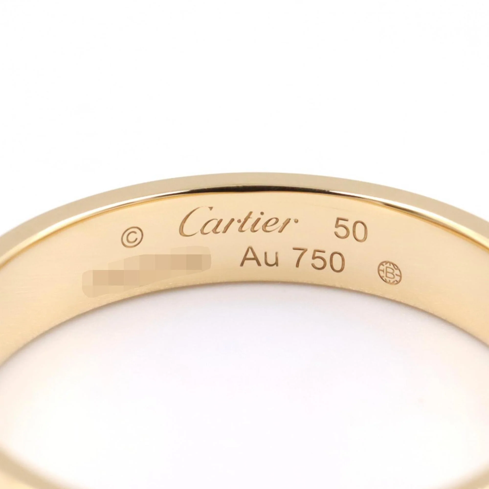 Love Ring 18K Yellow Gold Mini - Image 3