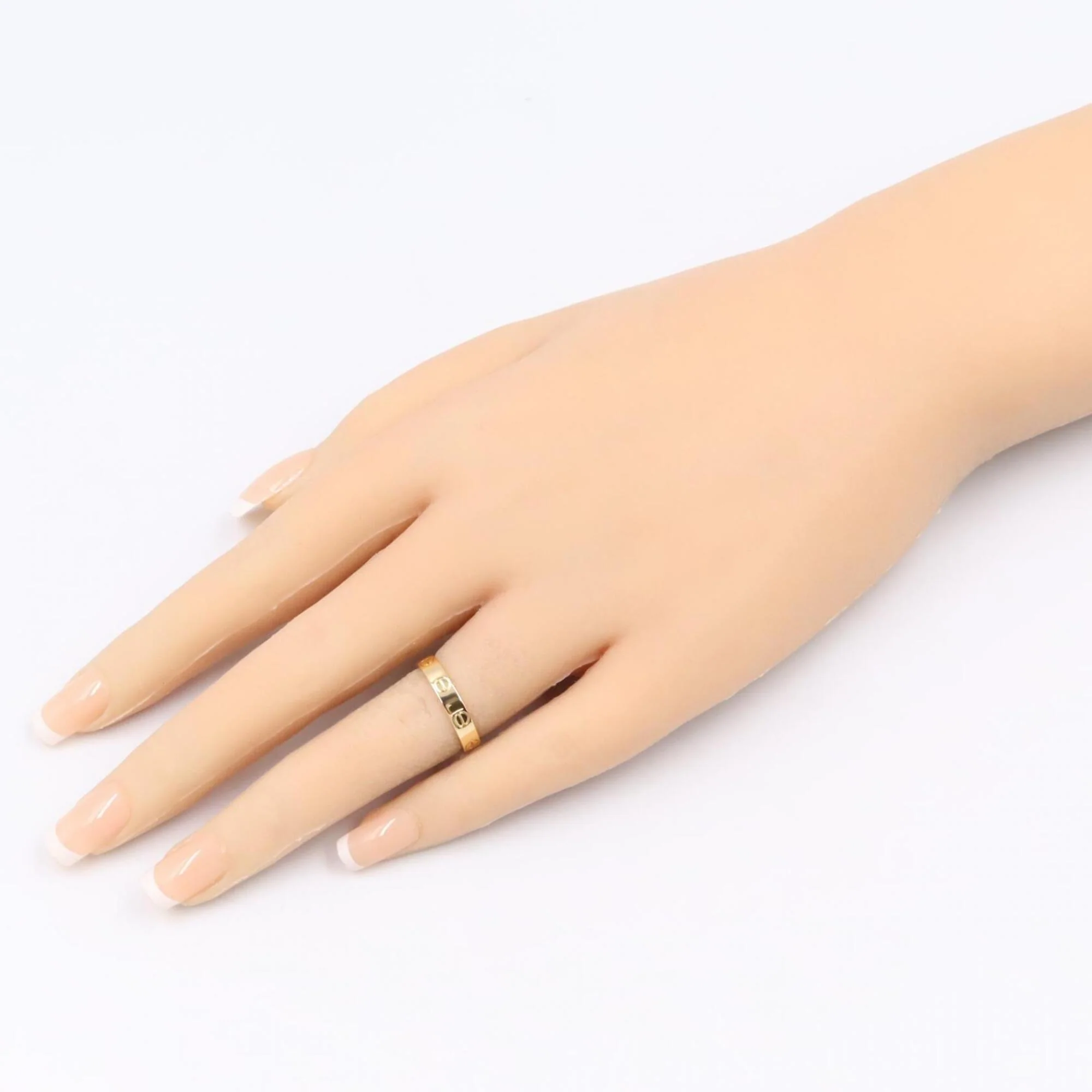 Love Ring 18K Yellow Gold Mini - Image 6