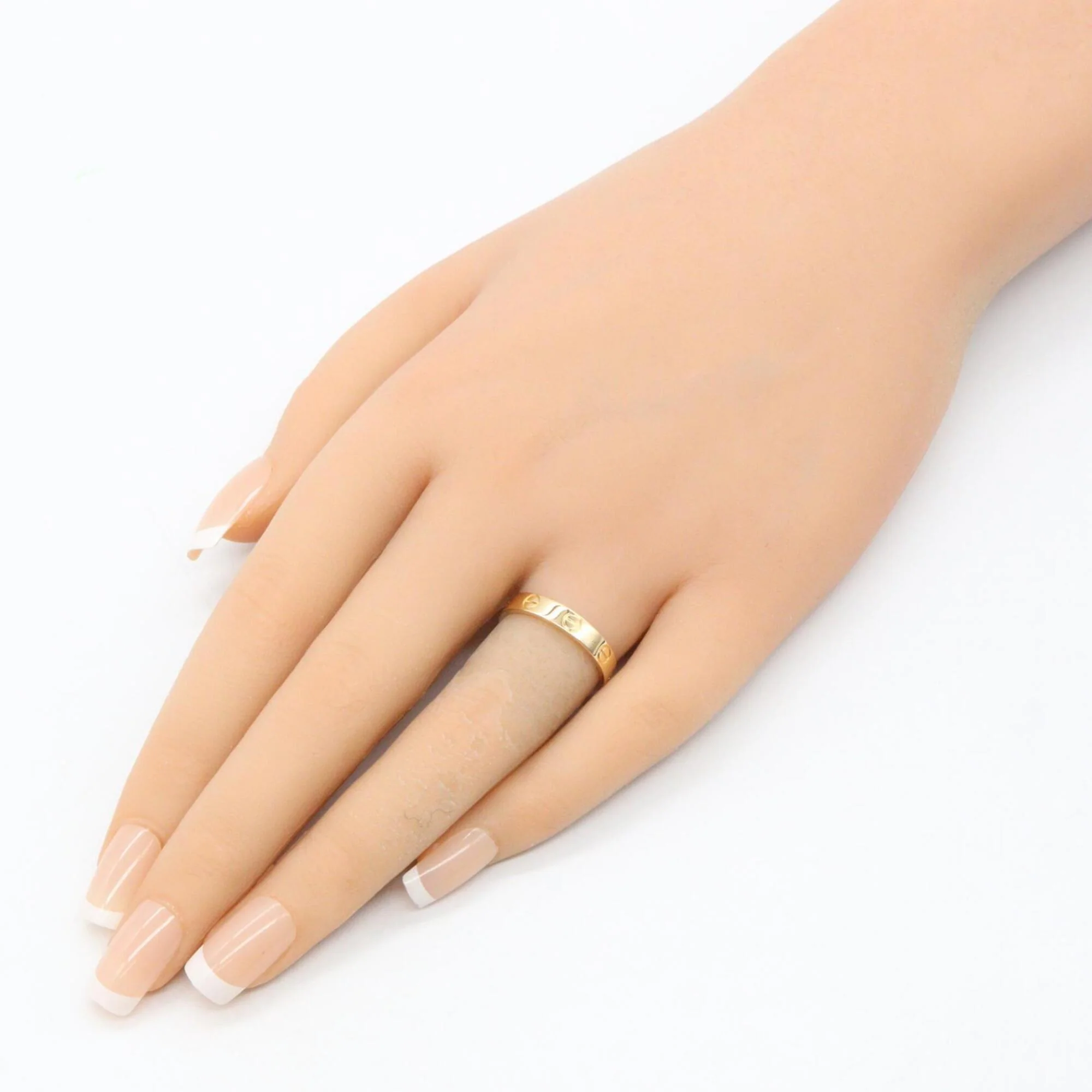 Love Ring 18K Yellow Gold Mini - Image 6