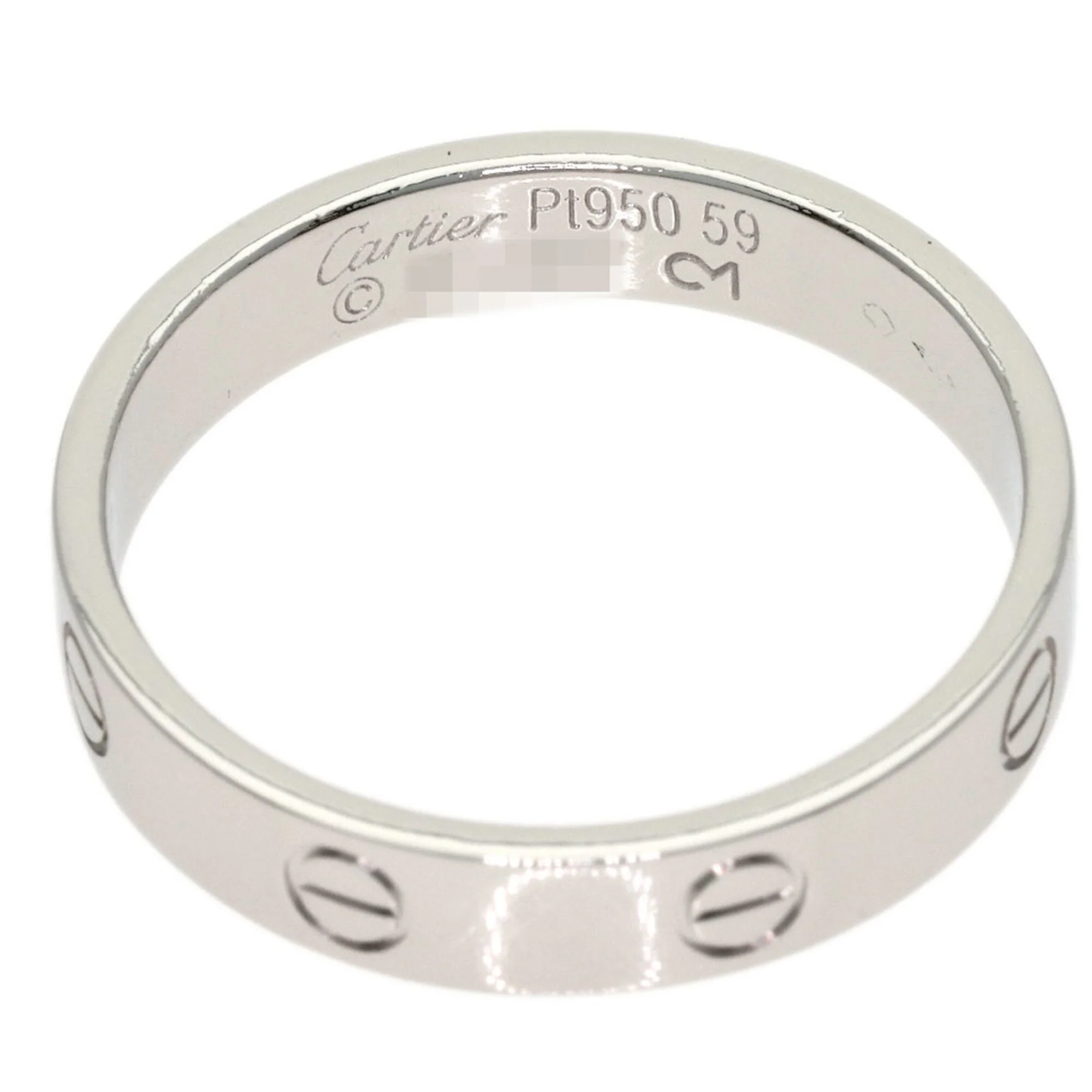 Love Ring Platinum Mini - Image 4
