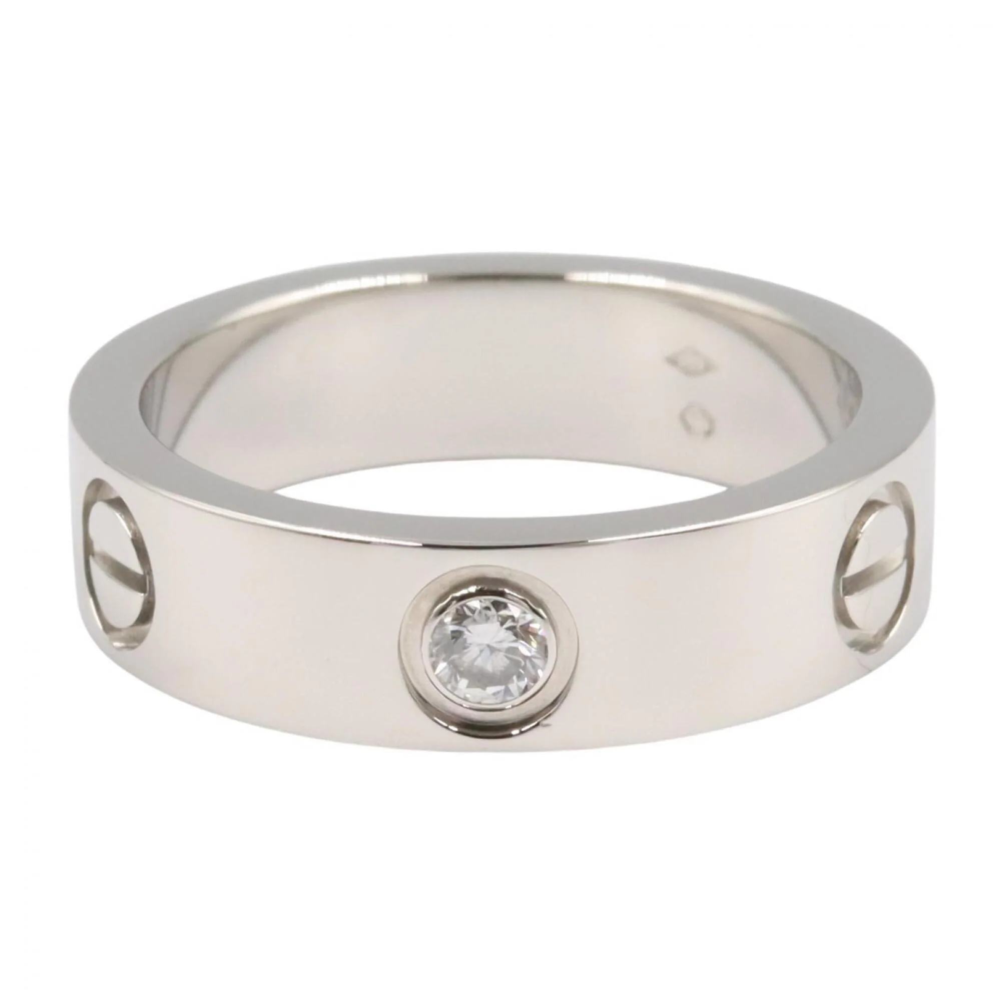 Love Ring Platinum with Diamond - Image 2