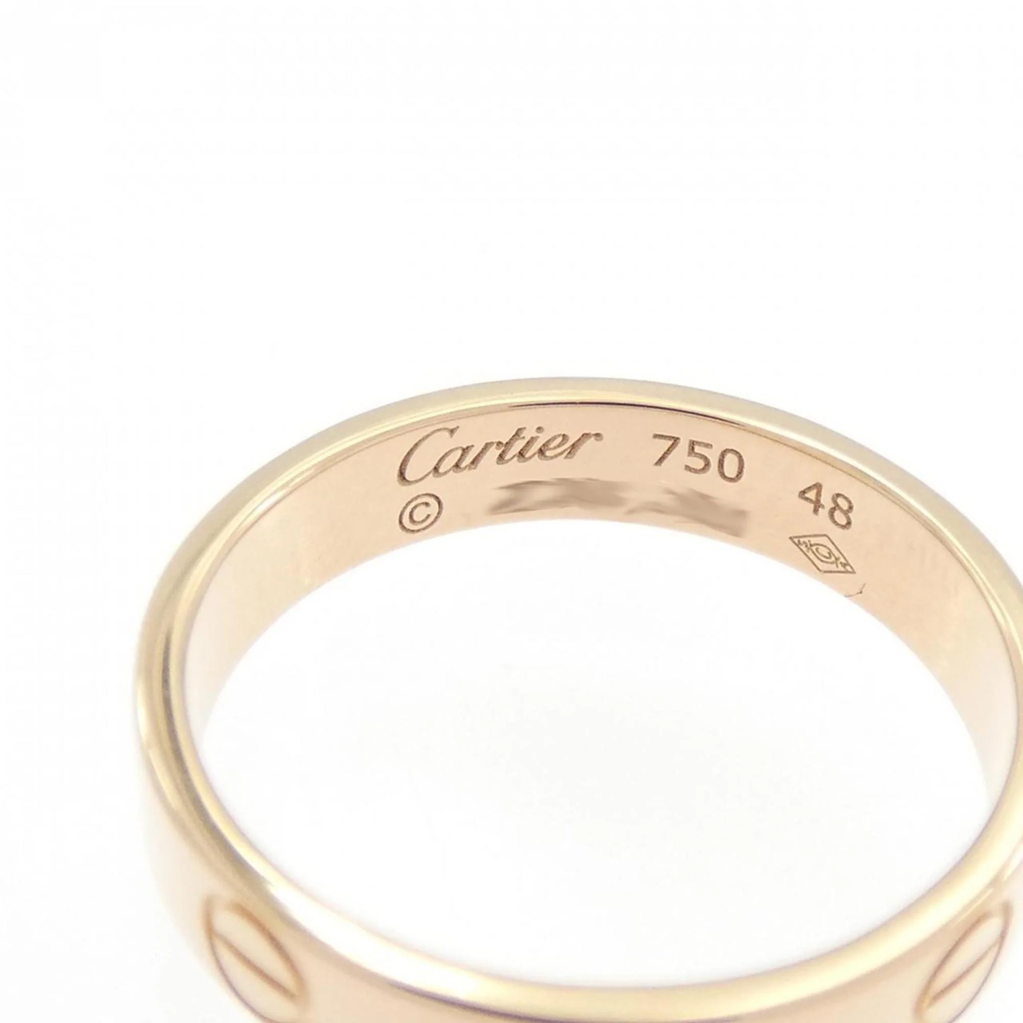 Love Ring Rose Gold Mini - Image 3