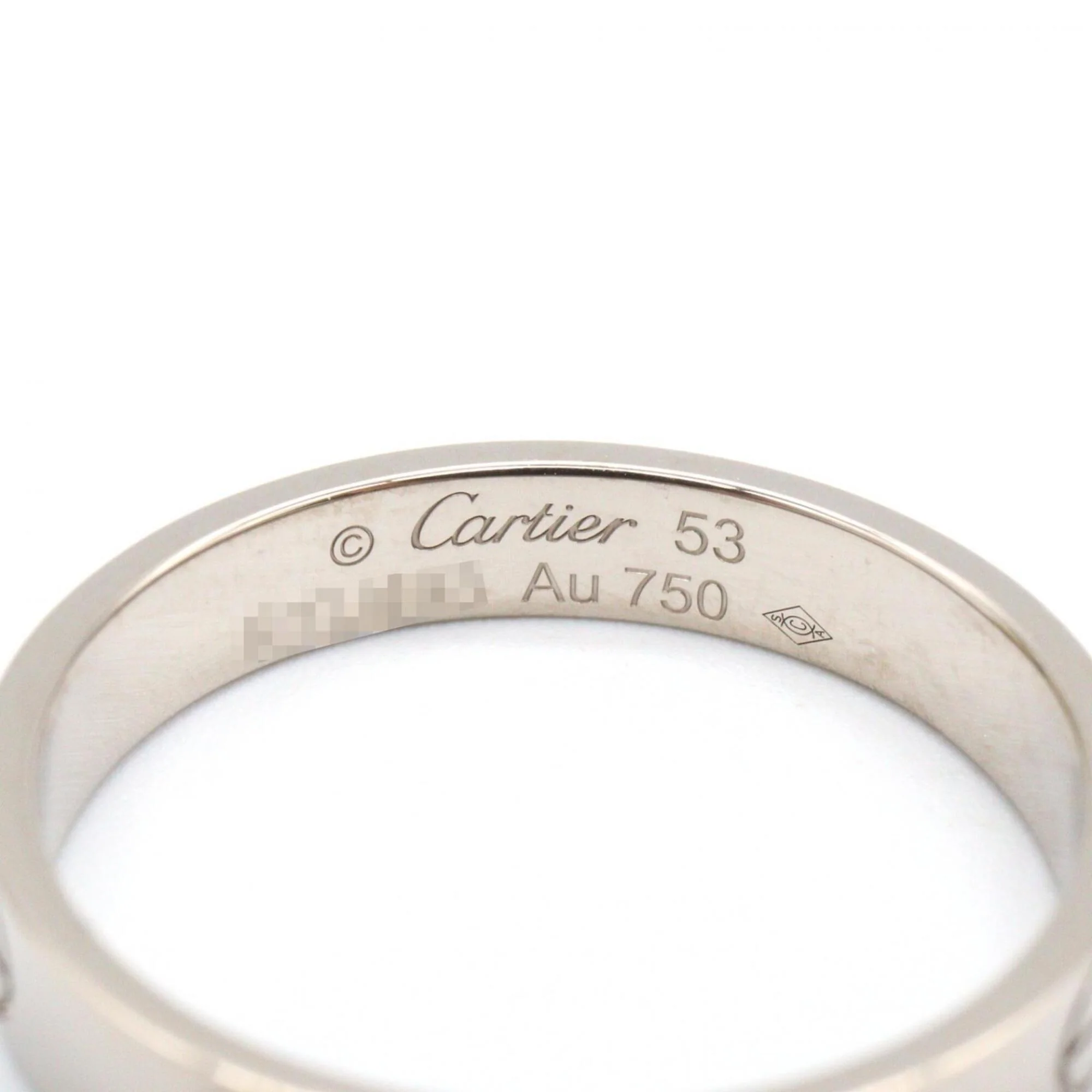 Mini Band Ring 18K White Gold - Image 3
