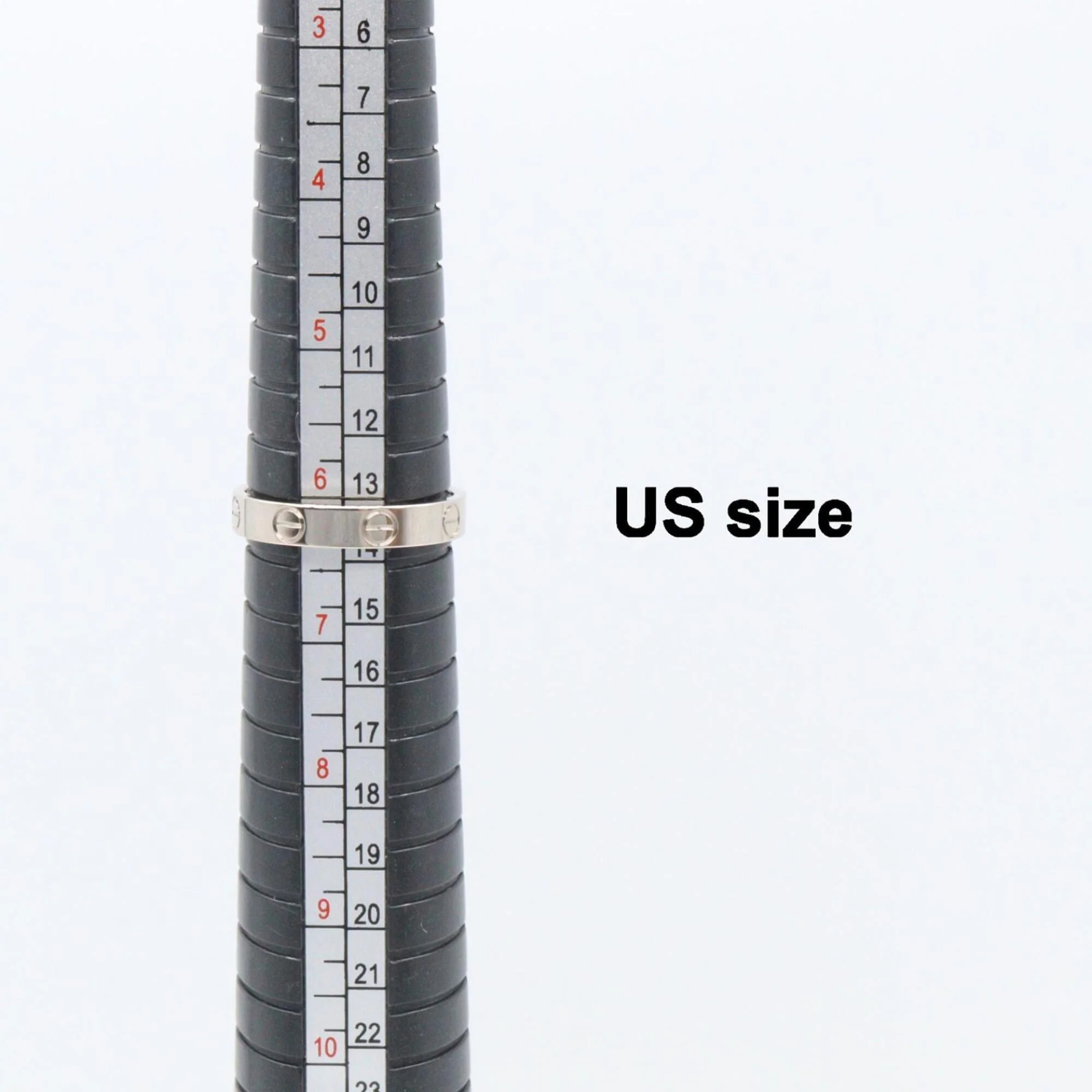 Mini Band Ring 18K White Gold - Image 5