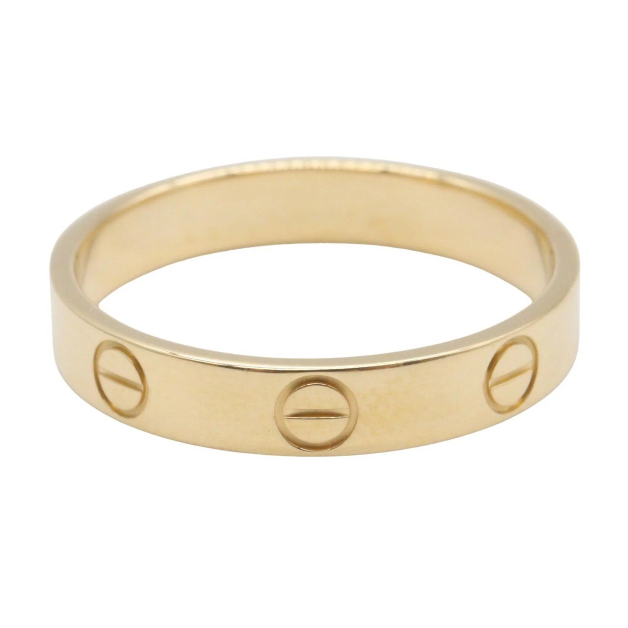 Mini Band Ring 18K Yellow Gold - Image 2