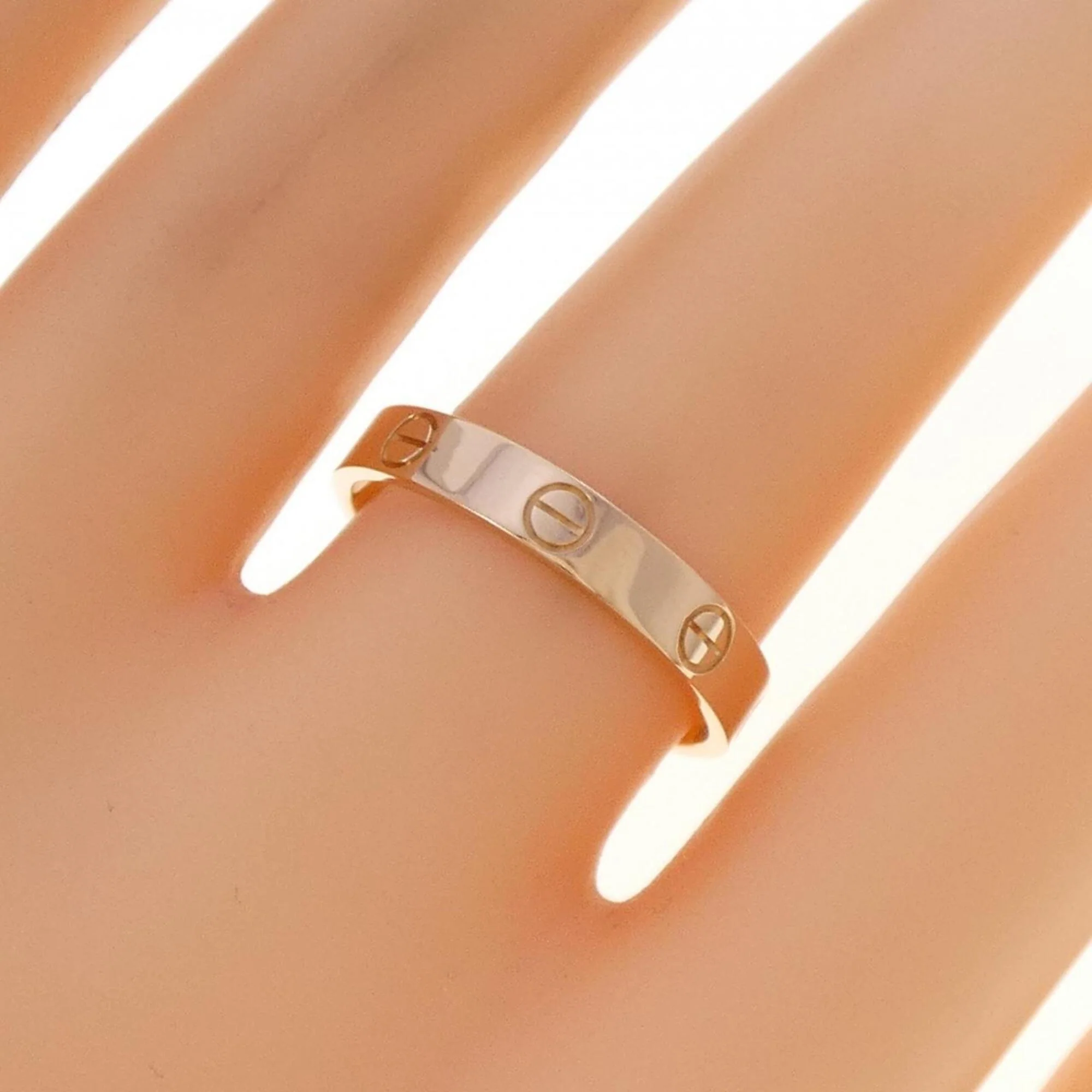Mini Love Ring 18K Rose Gold - Image 4