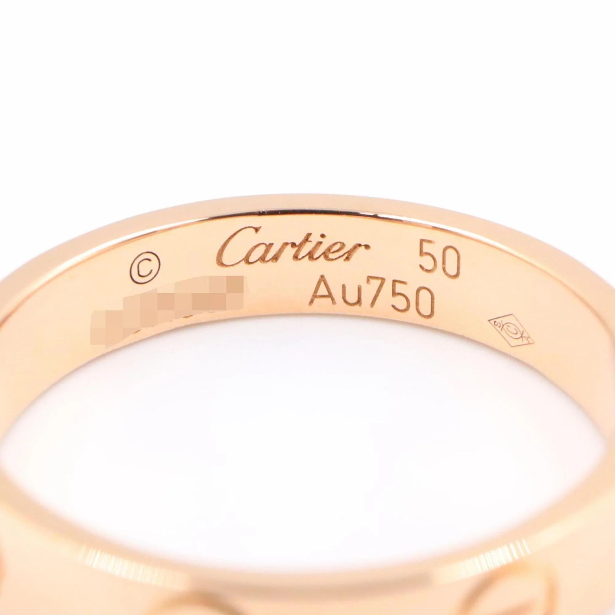 Mini Love Ring 18K Rose Gold - Image 3