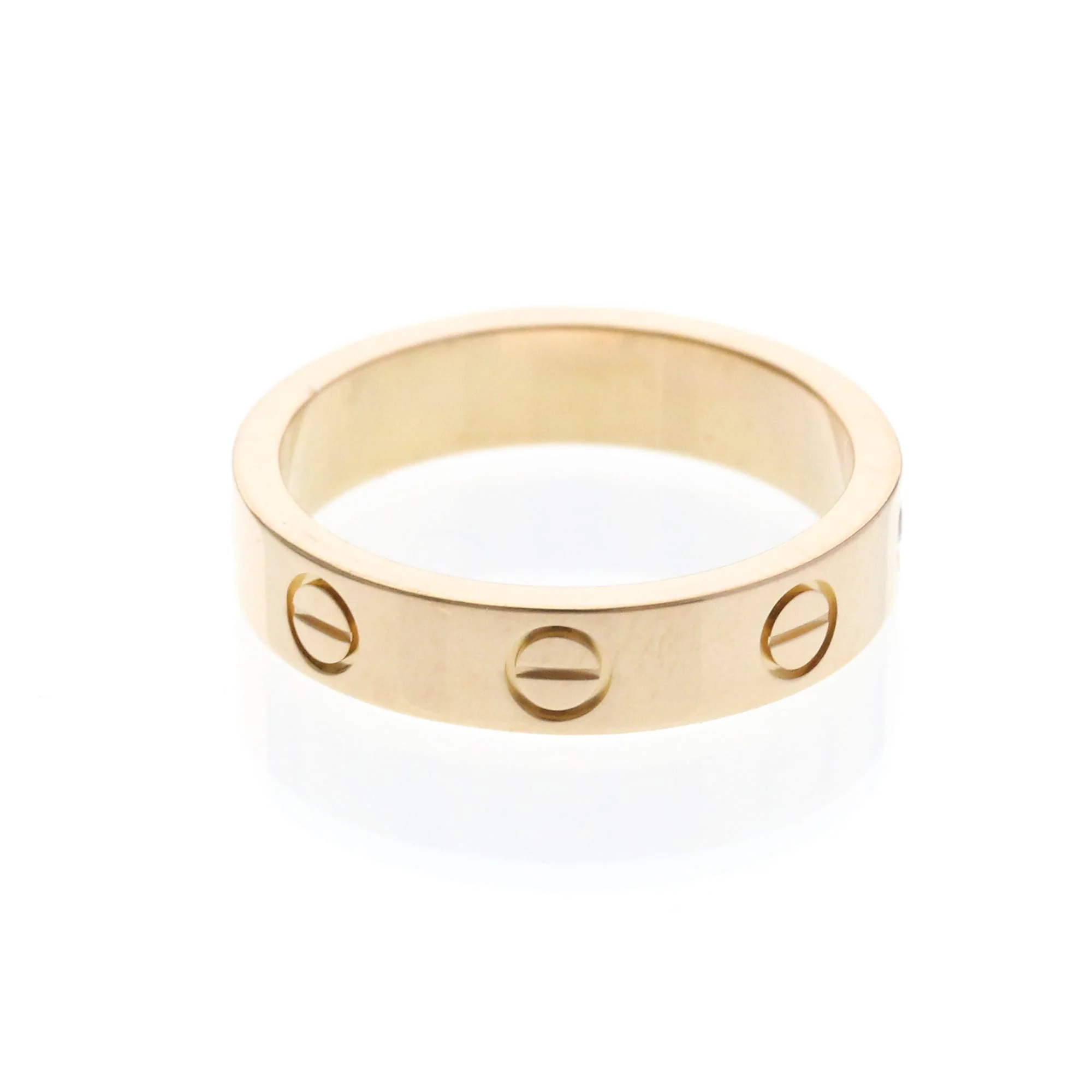 Mini Ring 18K Rose Gold with Diamond - Image 4