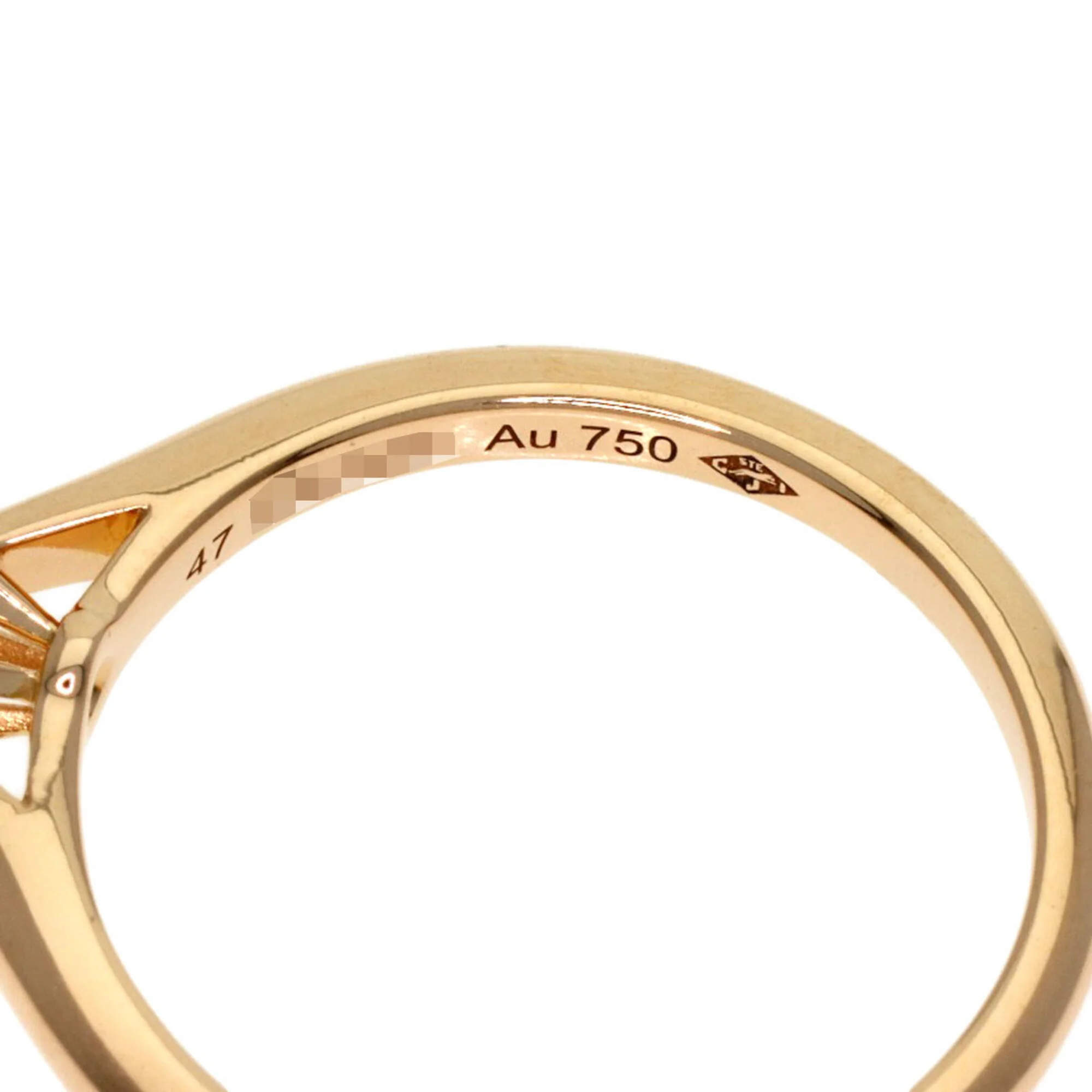 One Band Ring 18K Rose Gold with Diamond - Image 5