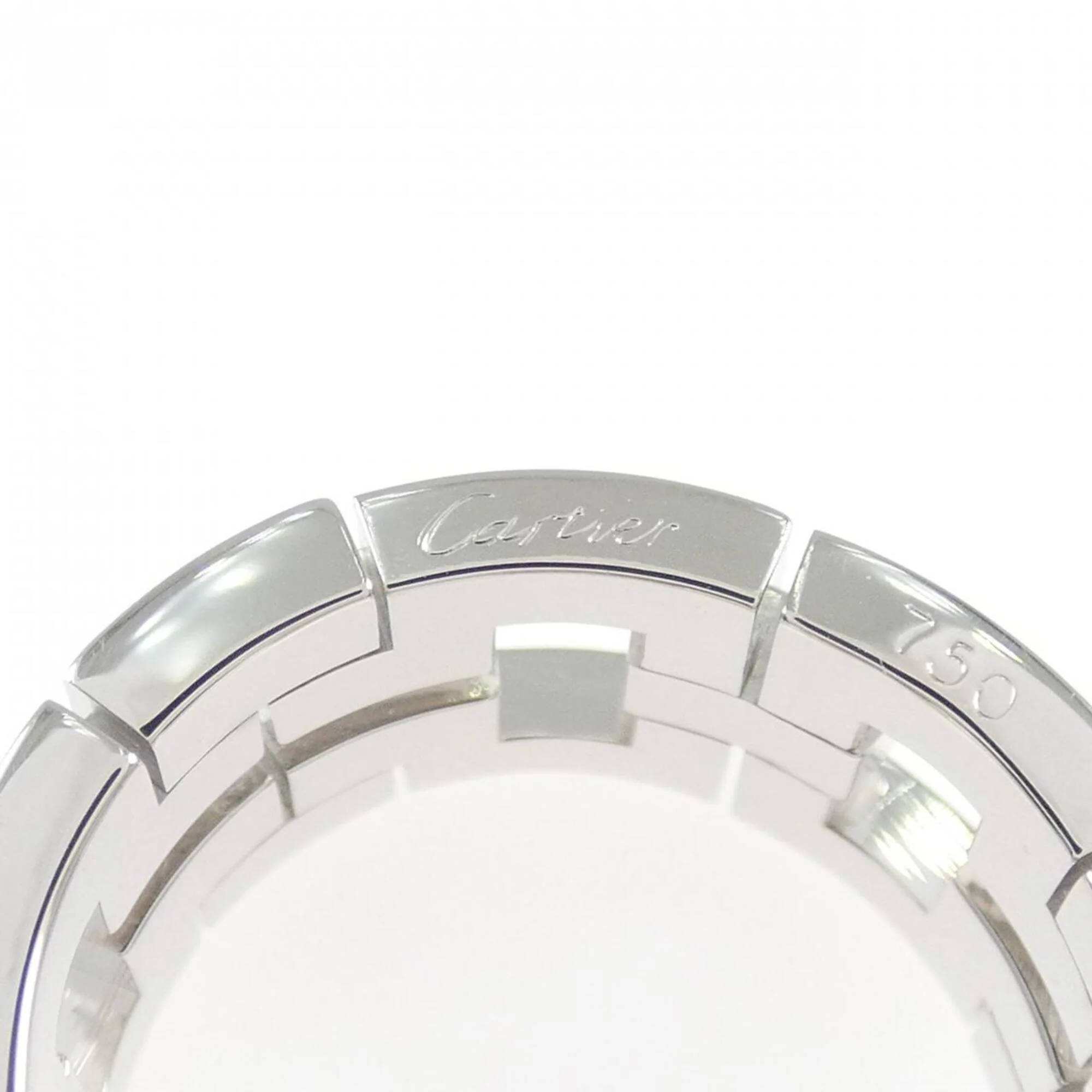Padlock Ring 18K White Gold - Image 3