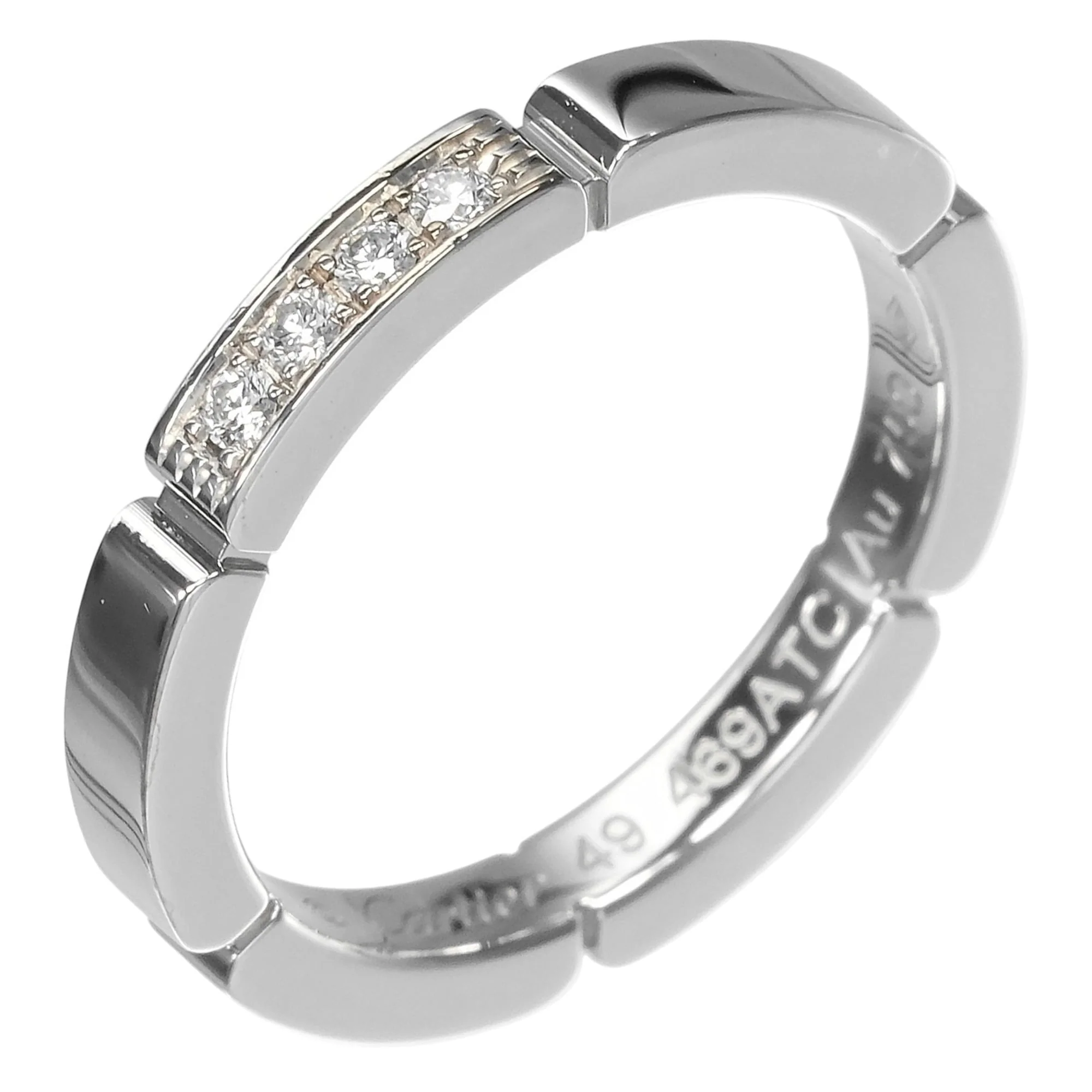 Panthere Ring 18K White Gold