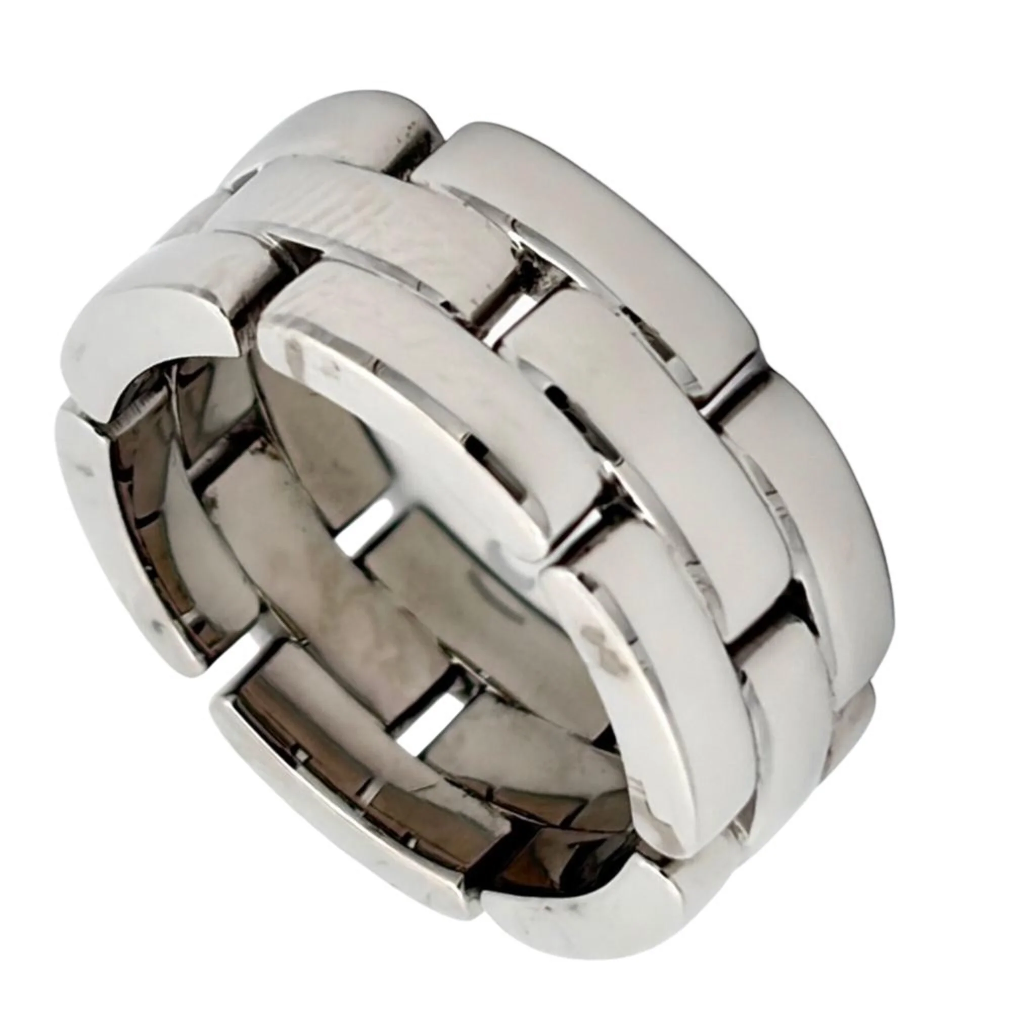 Panthere Ring 18K White Gold