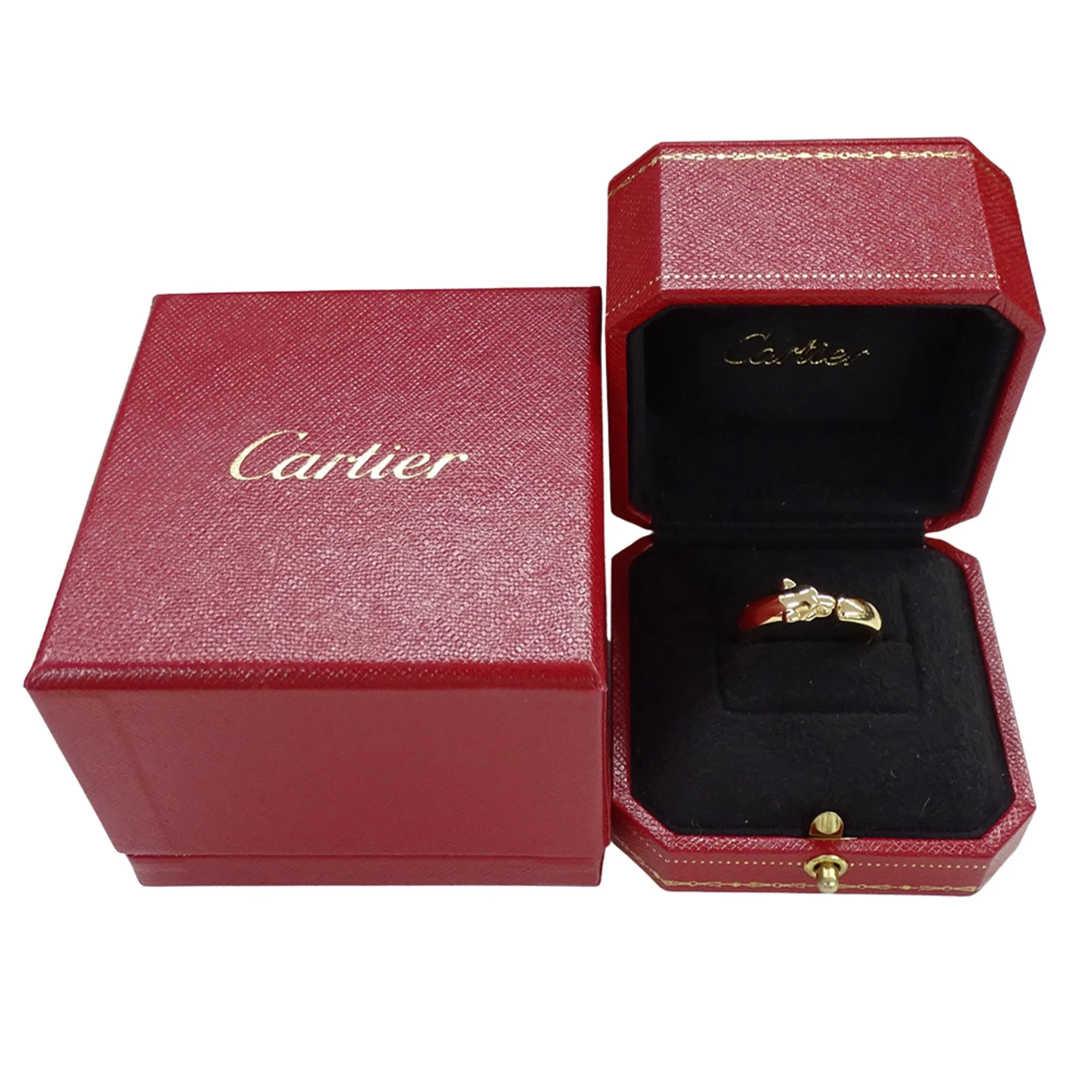 Panthere Ring 18K Yellow Gold - Image 8