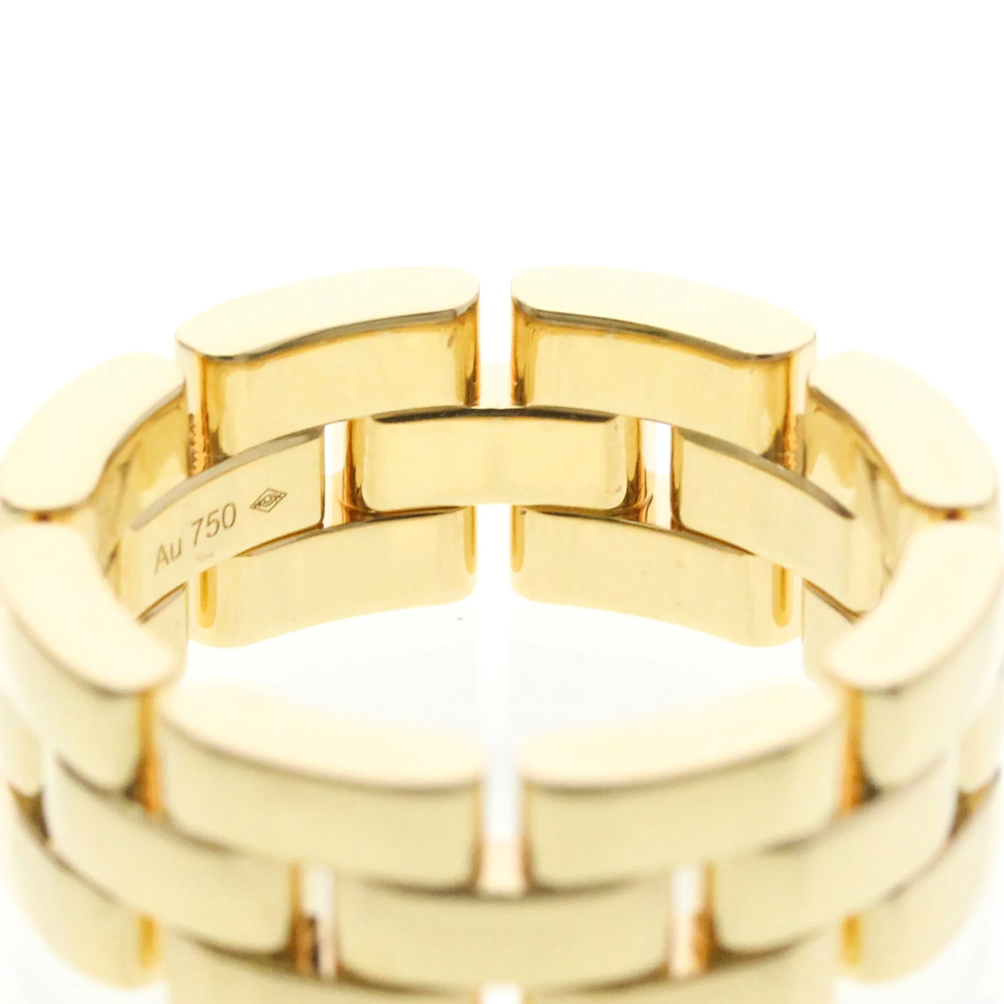 Panthere Ring 18K Yellow Gold 7.5mm - Image 7