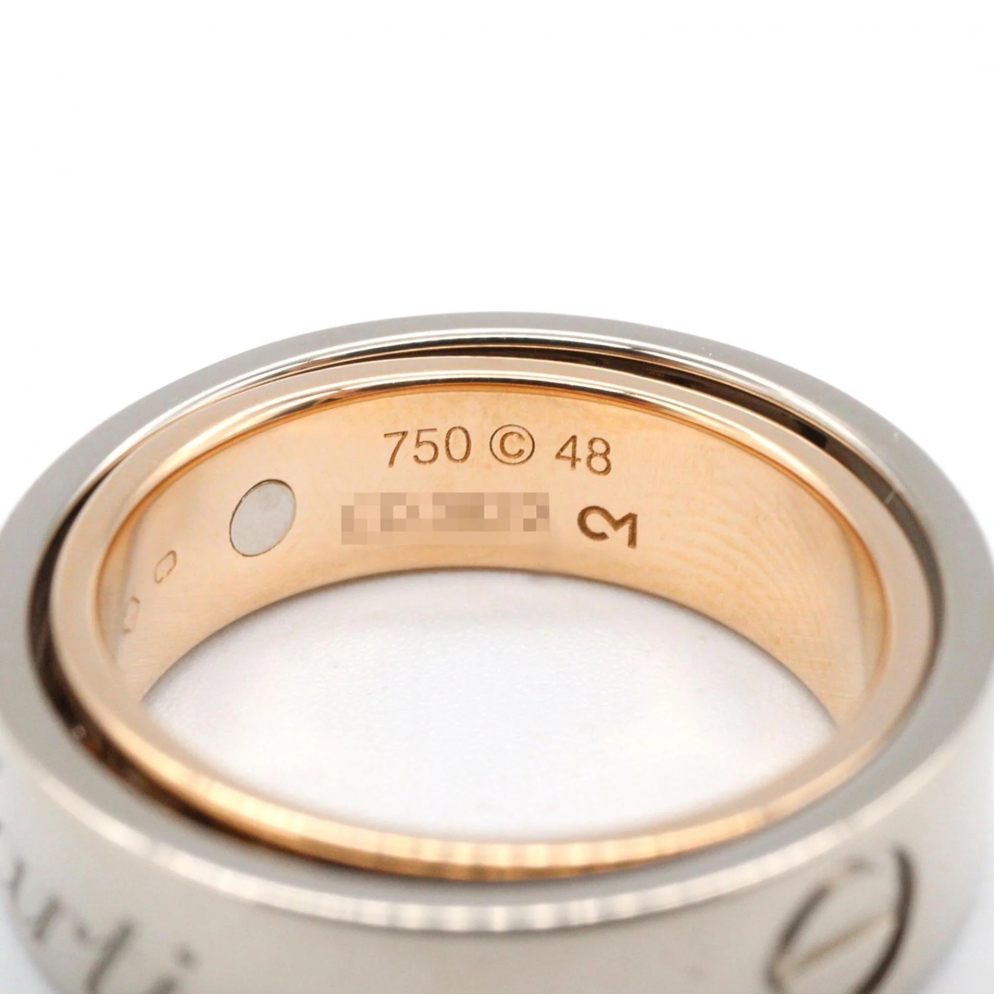 Ring 18K Rose Gold and 18K White Gold - Image 4