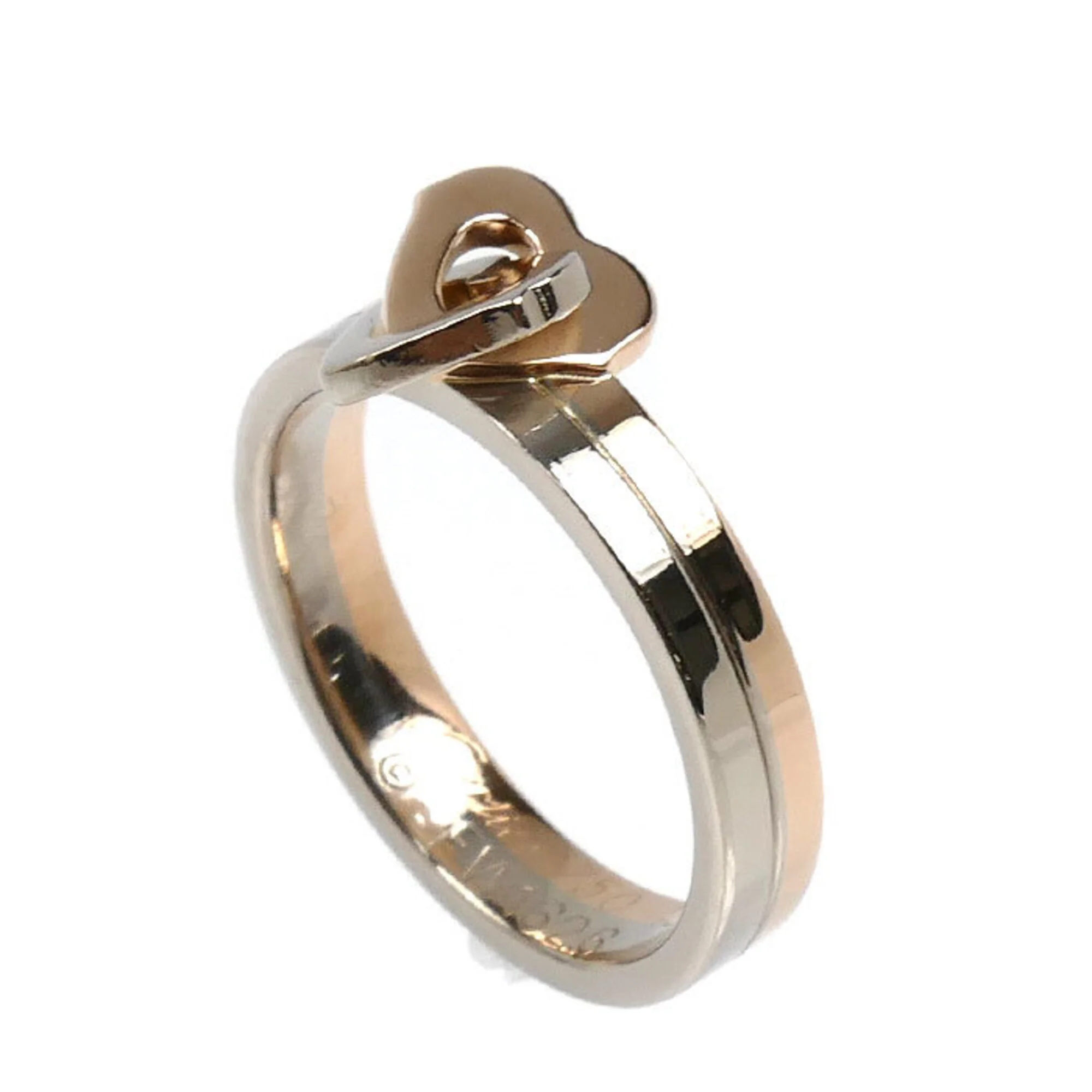 Ring 18K Rose Gold and 18K White Gold - Image 2