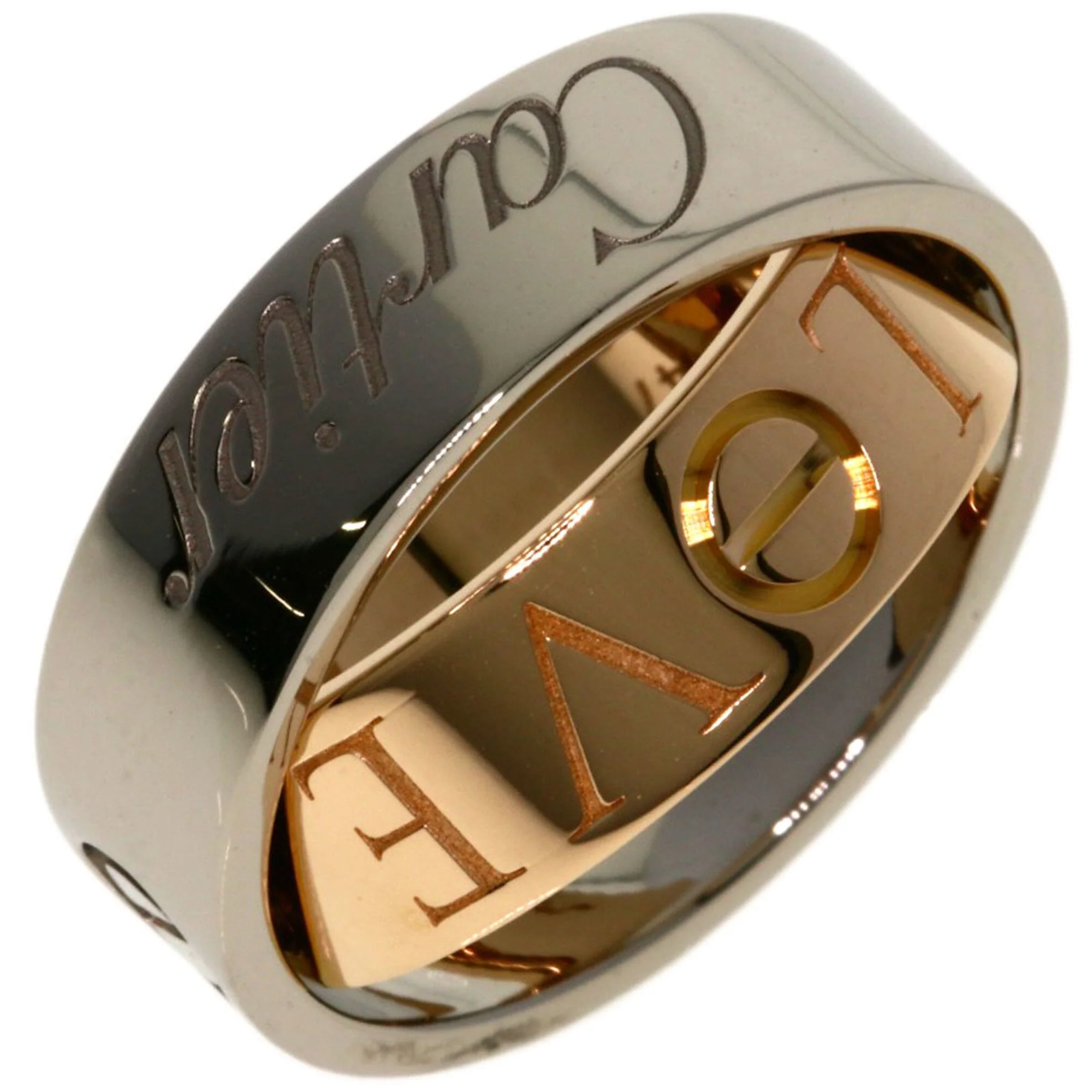 Ring 18K Rose Gold and 18K White Gold - Image 2