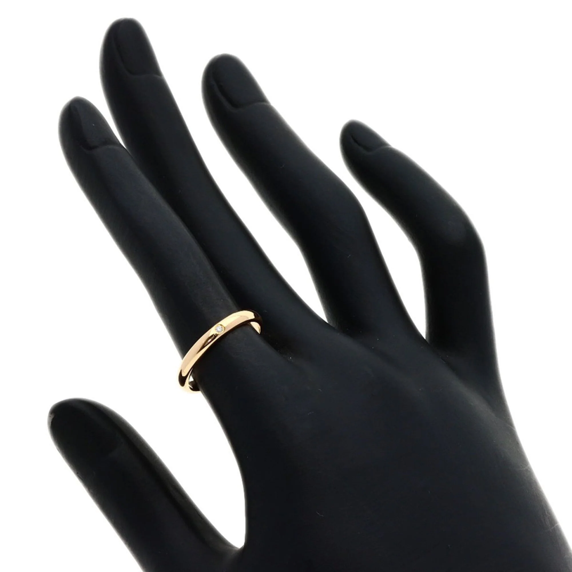Ring 18K Rose Gold with Diamond - Image 6