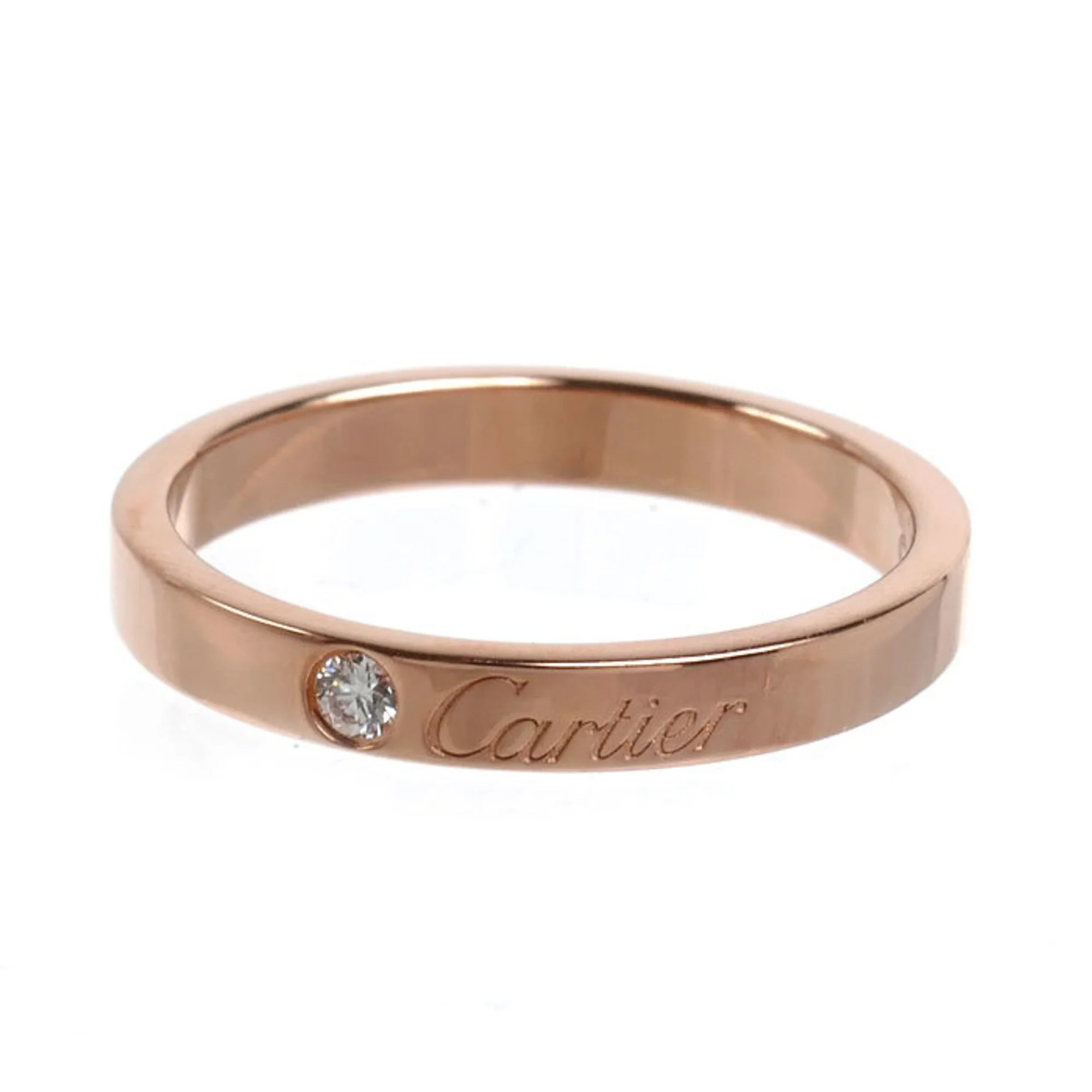 Ring 18K Rose Gold With Diamond - Image 3