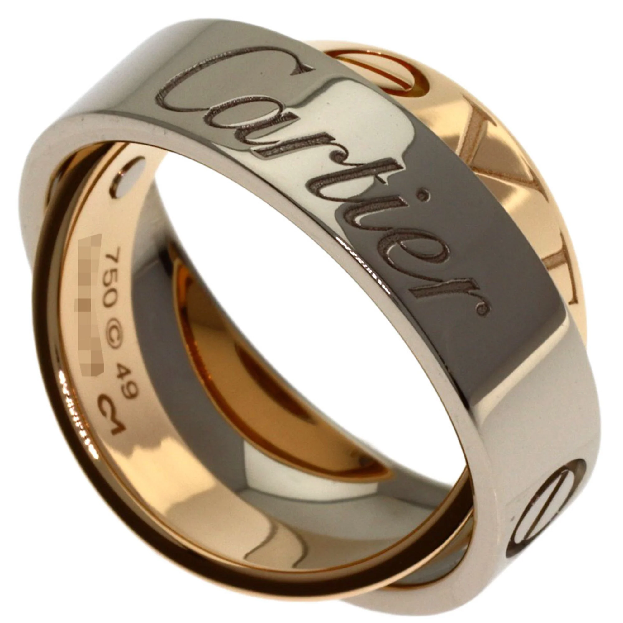 Ring 18K White Gold and 18K Rose Gold