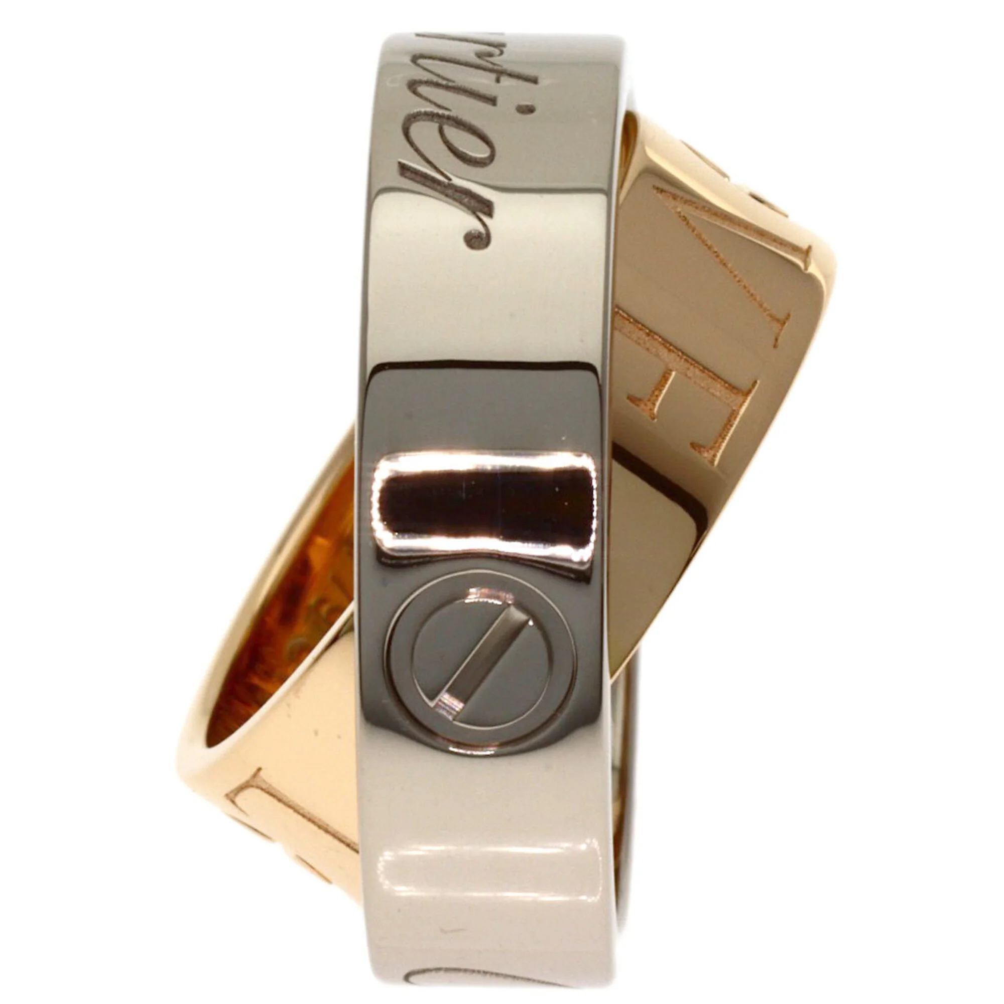 Ring 18K White Gold and 18K Rose Gold - Image 3
