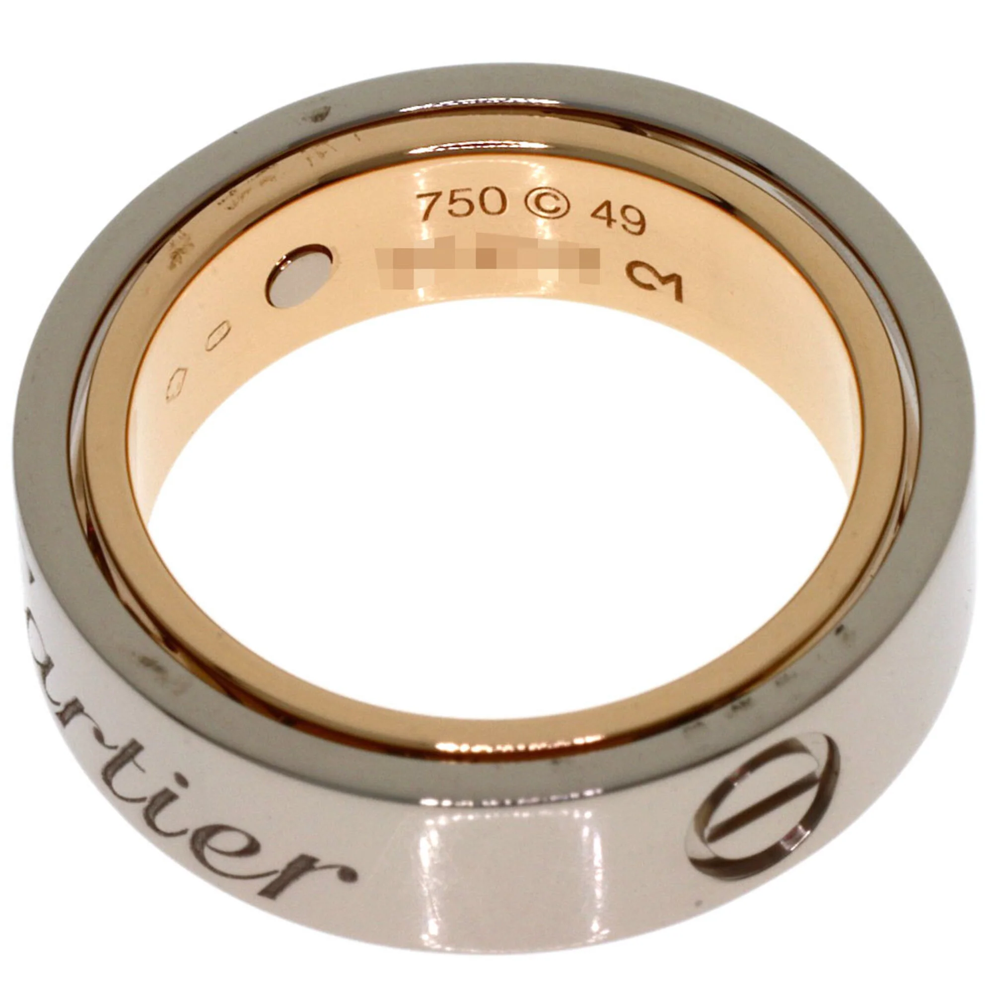 Ring 18K White Gold and 18K Rose Gold - Image 4