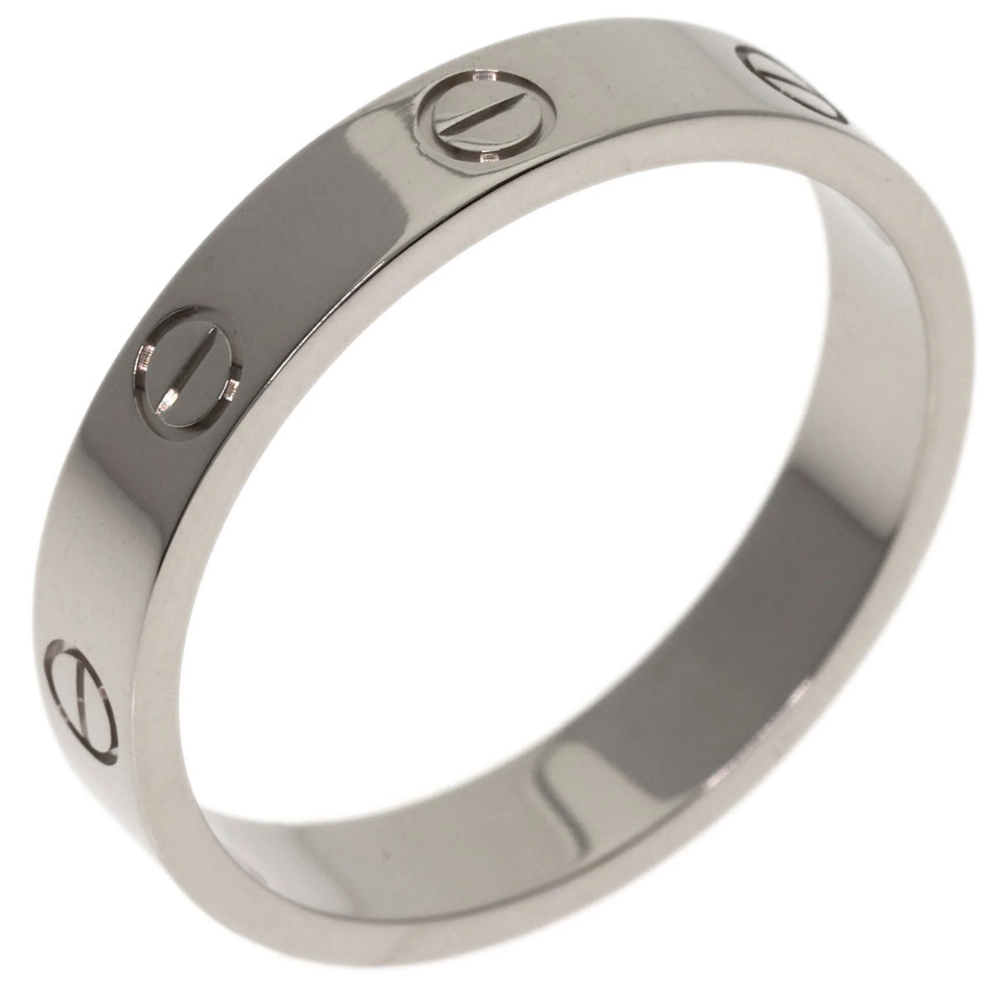 Ring 18K White Gold Mini - Image 2