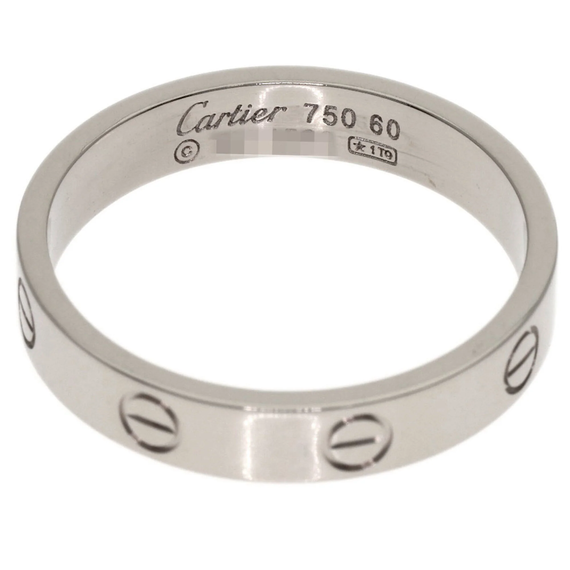 Ring 18K White Gold Mini - Image 4