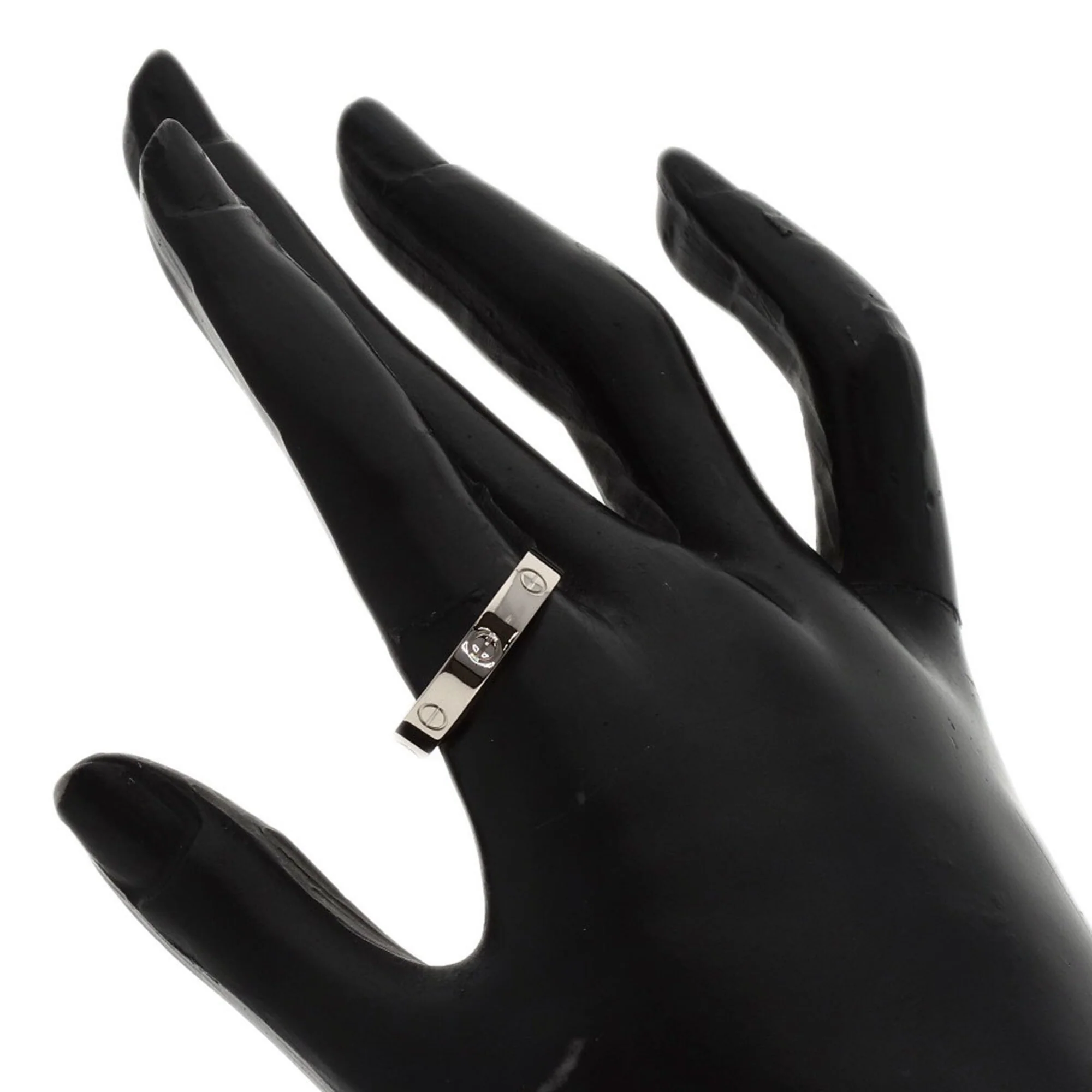 Ring 18K White Gold Mini - Image 5
