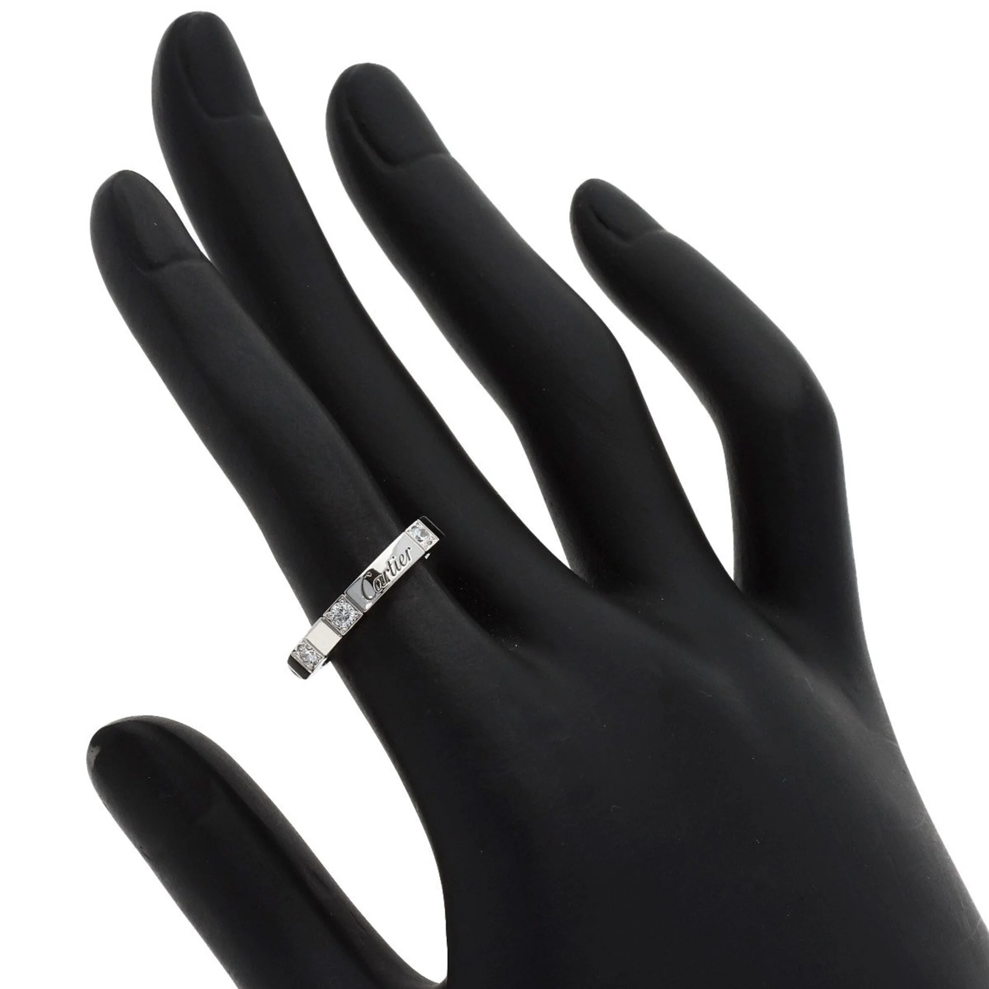 Ring 18K White Gold with Diamond - Image 5
