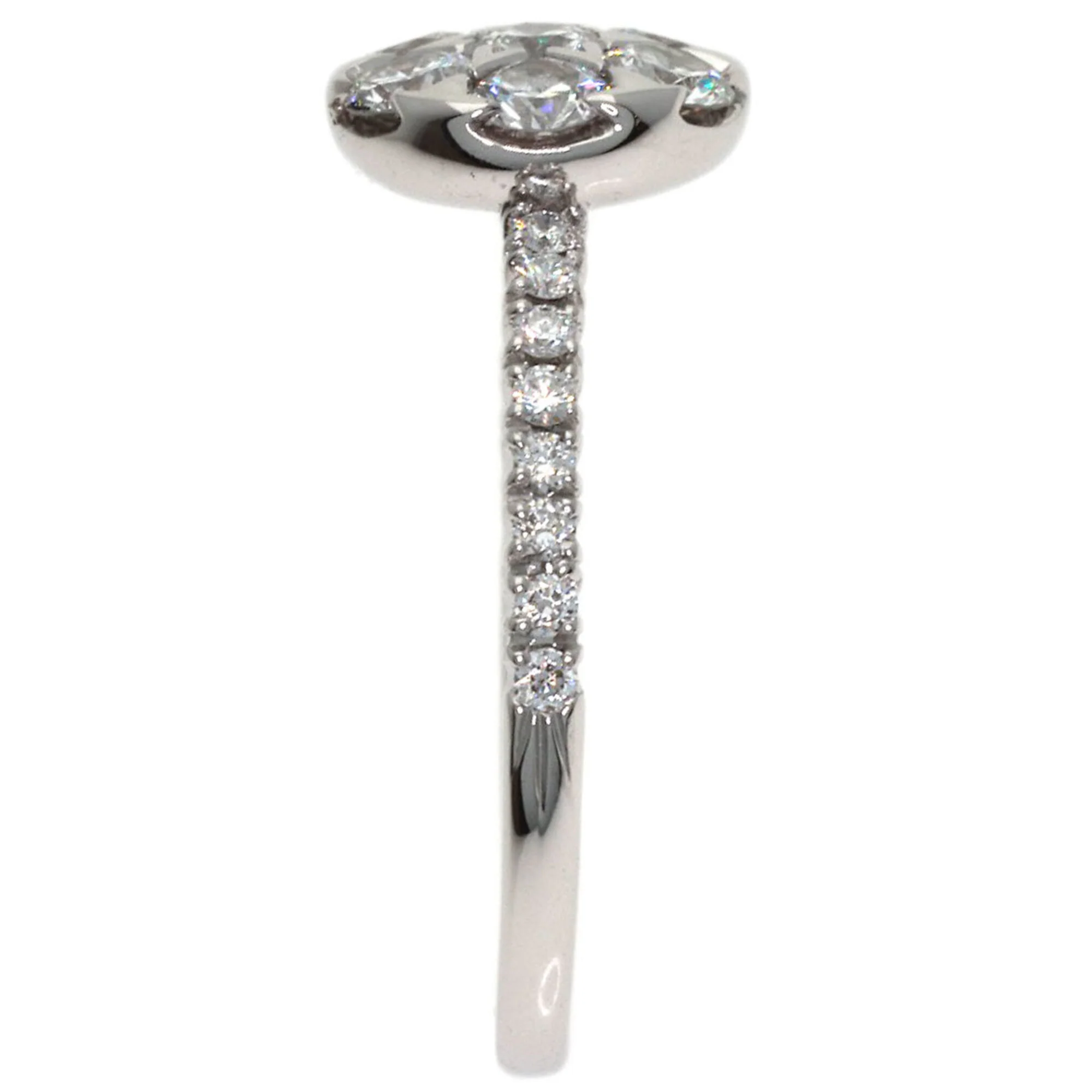 Ring 18K White Gold with Diamond - Image 3